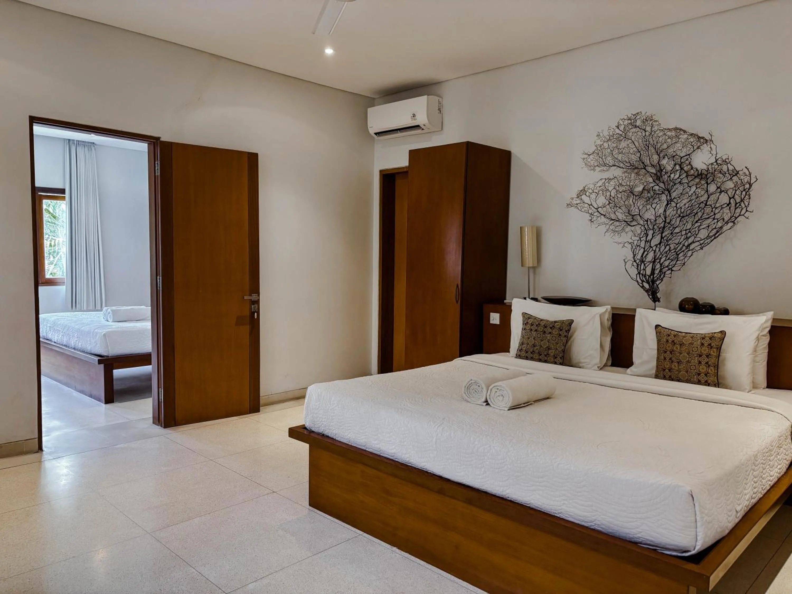 Bed in Villa Chocolat Seminyak