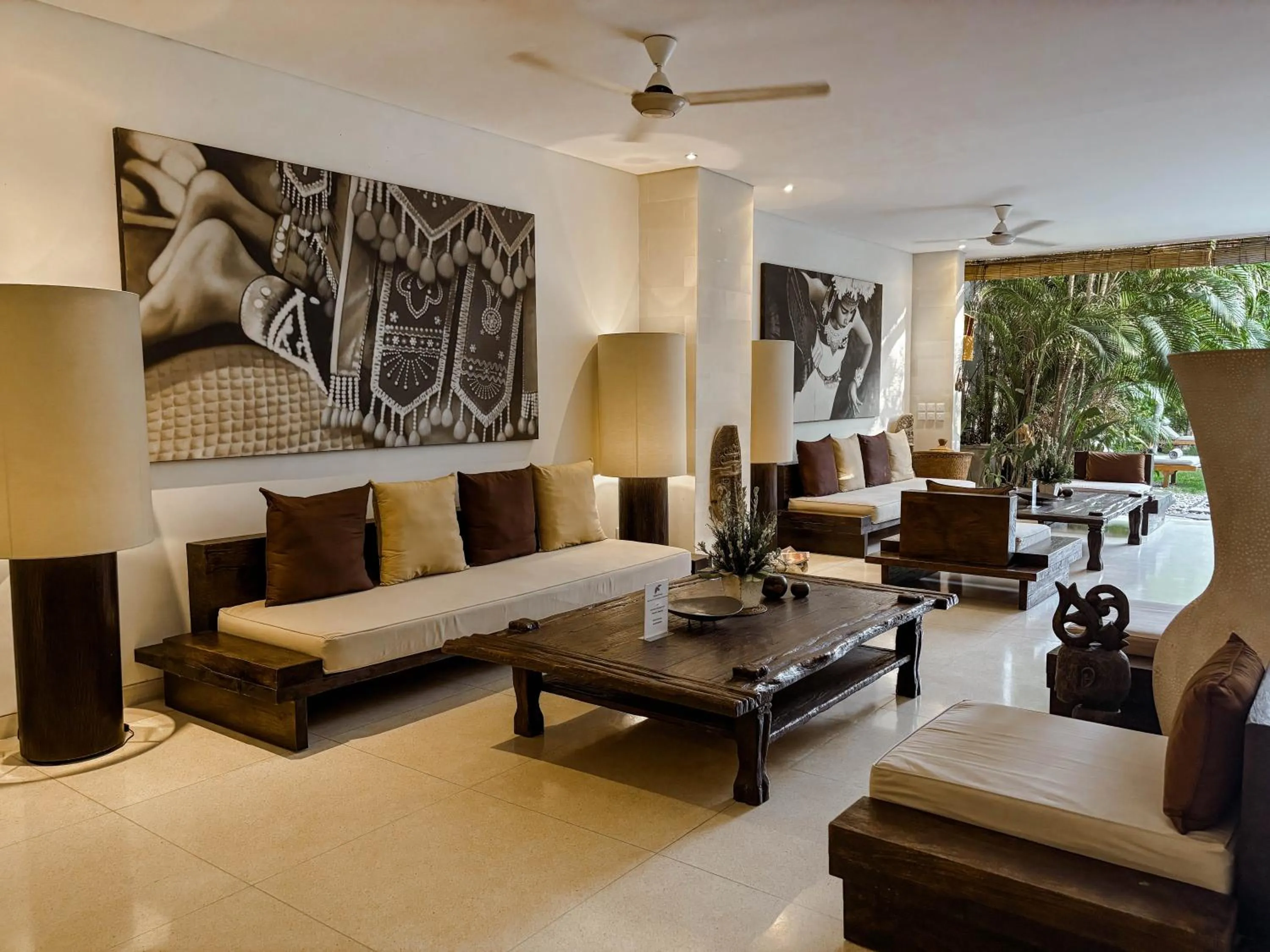 Living room in Villa Chocolat Seminyak