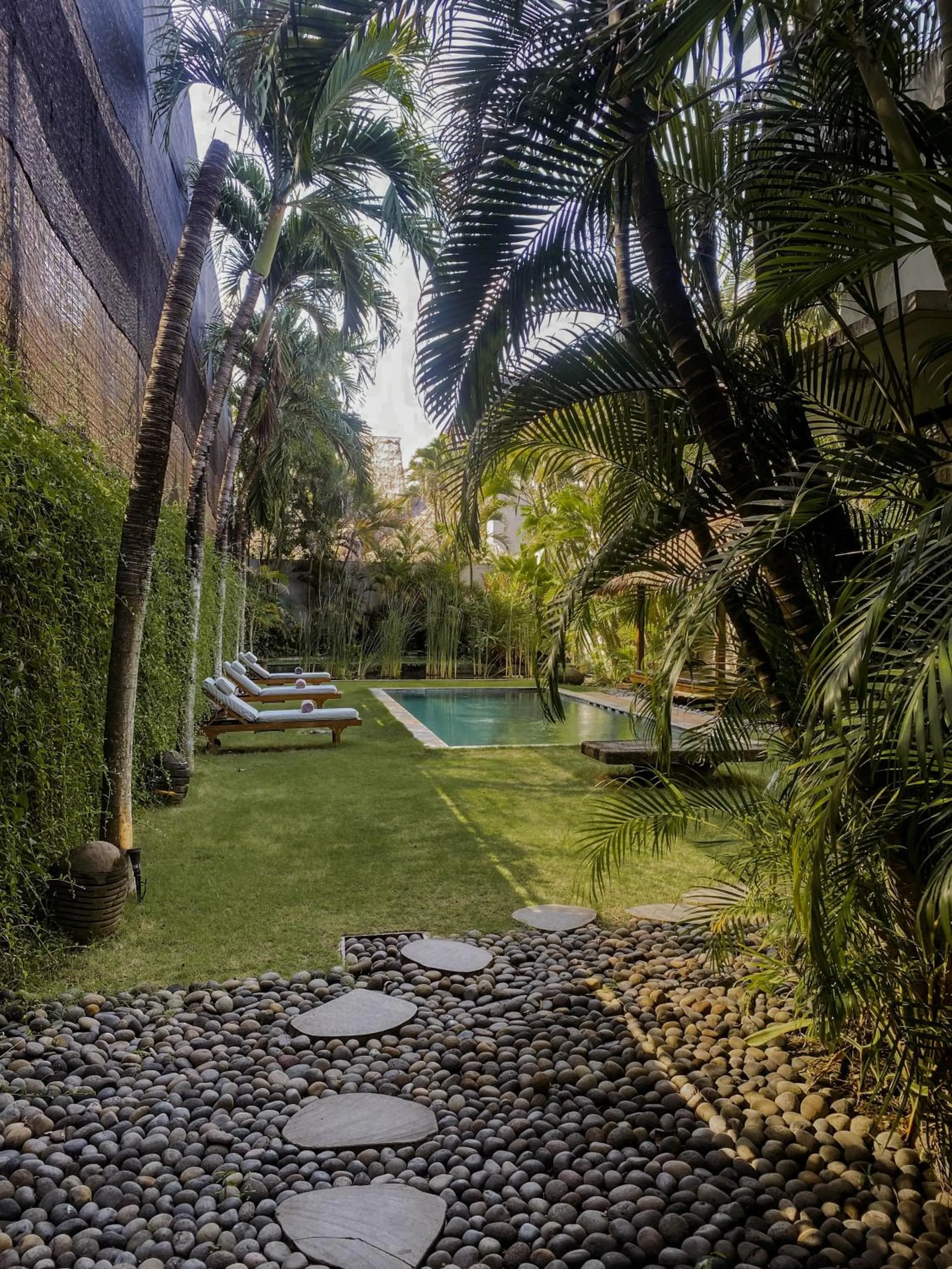 Garden in Villa Chocolat Seminyak