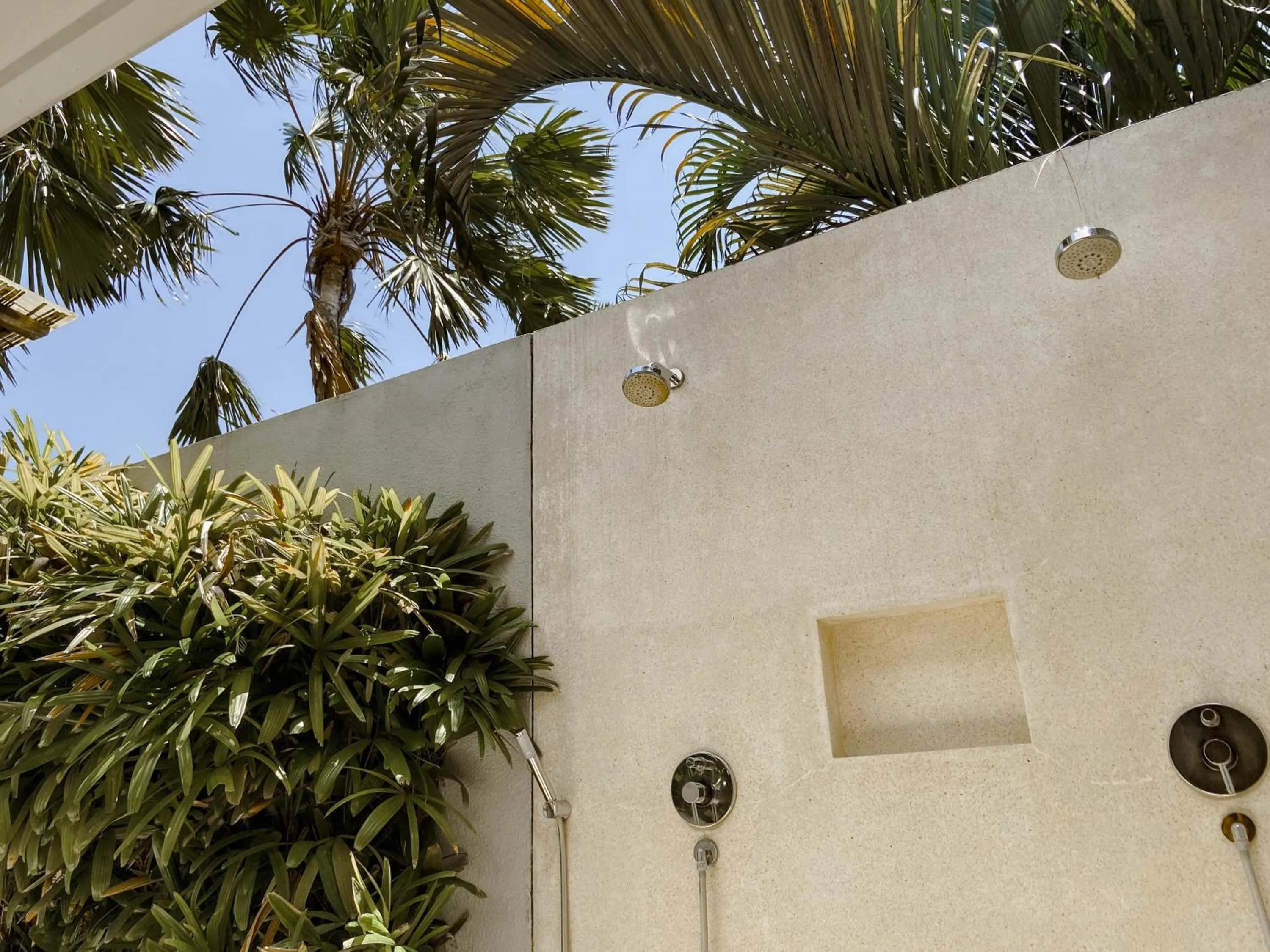 Shower in Villa Chocolat Seminyak