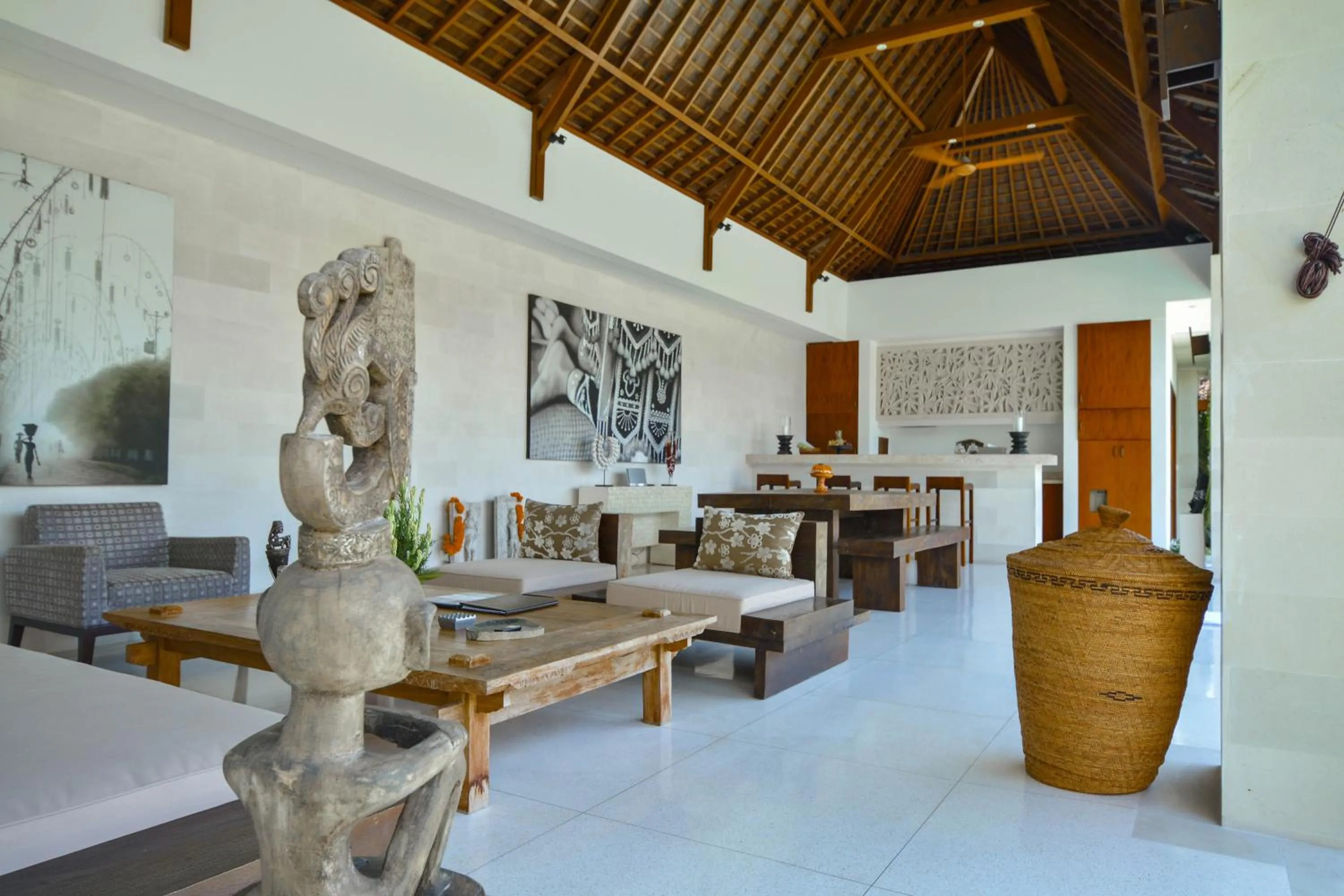 Living room in Villa Chocolat Seminyak