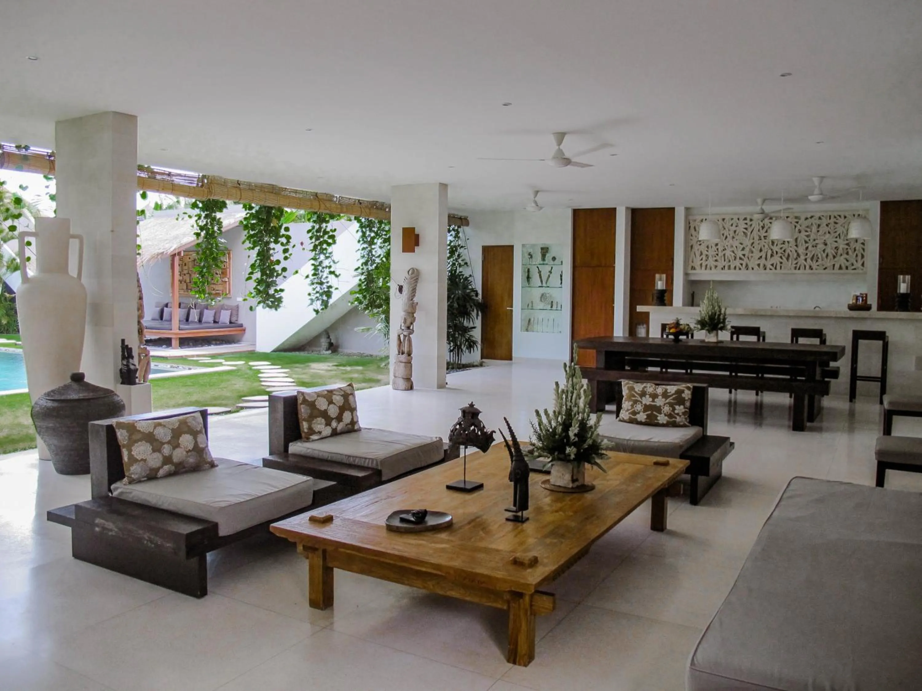 Living room in Villa Chocolat Seminyak