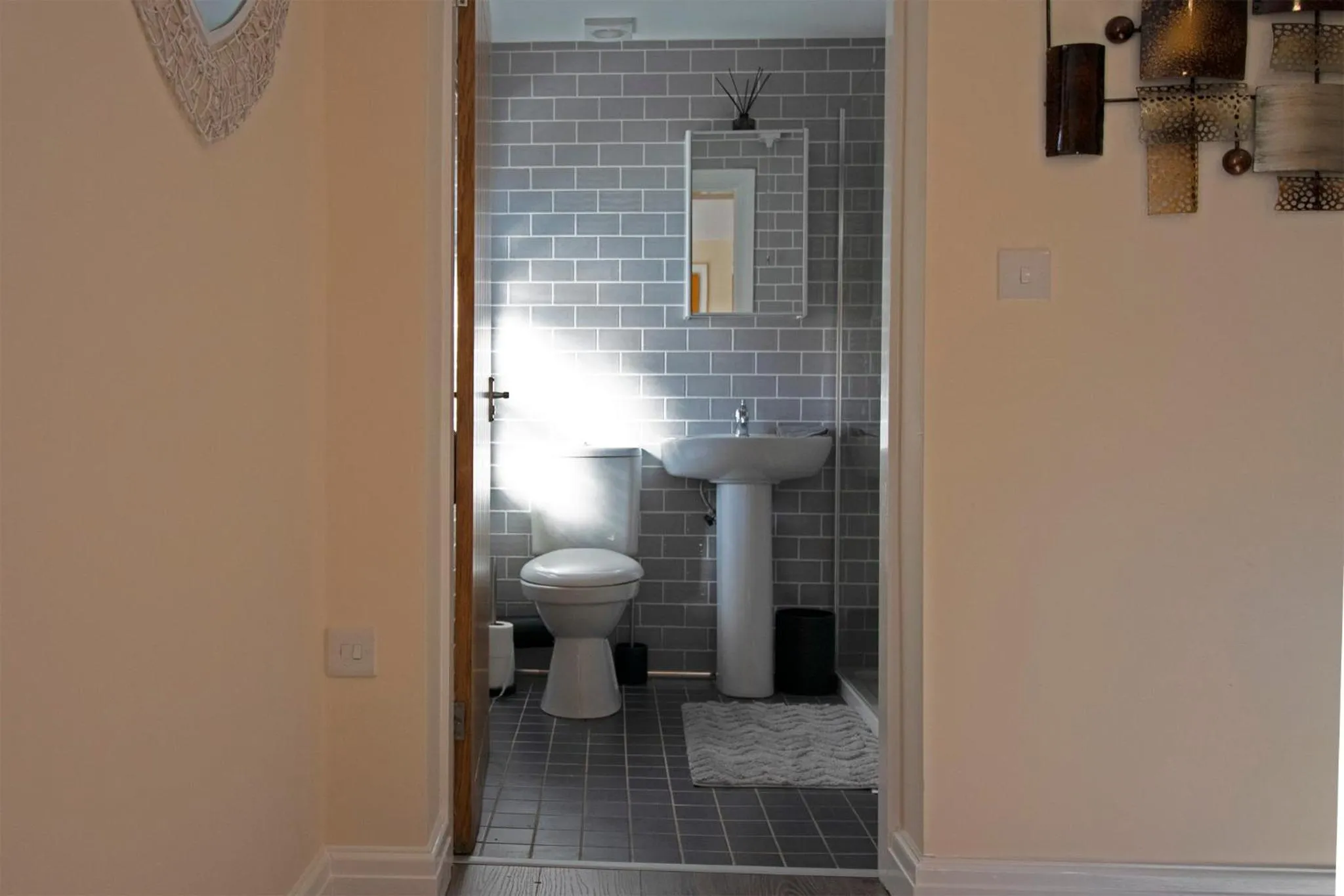 Bathroom in West Mead Cottage