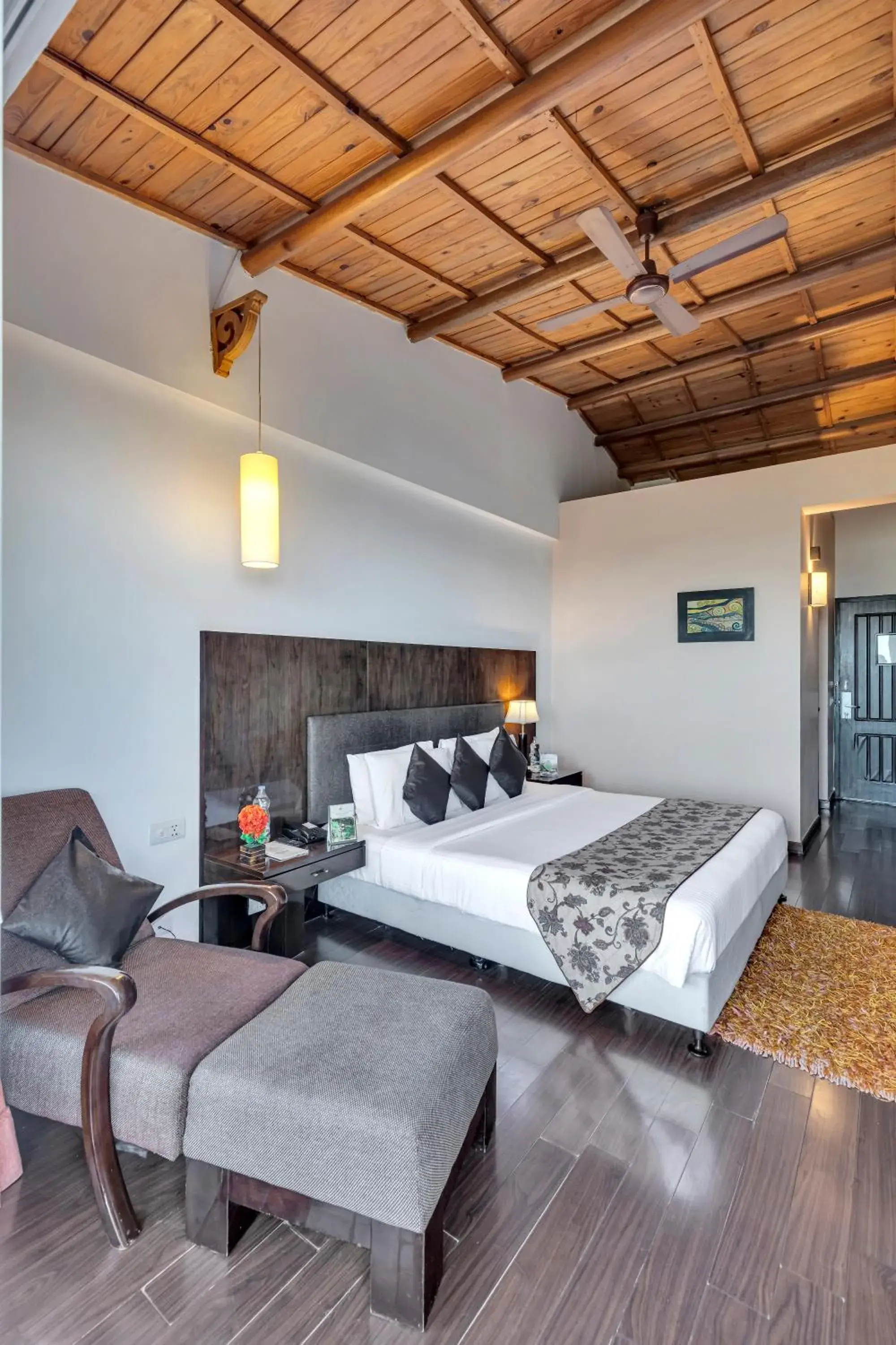 Bed in Club Mahindra Kanatal Bed in Club Mahindra Kanatal