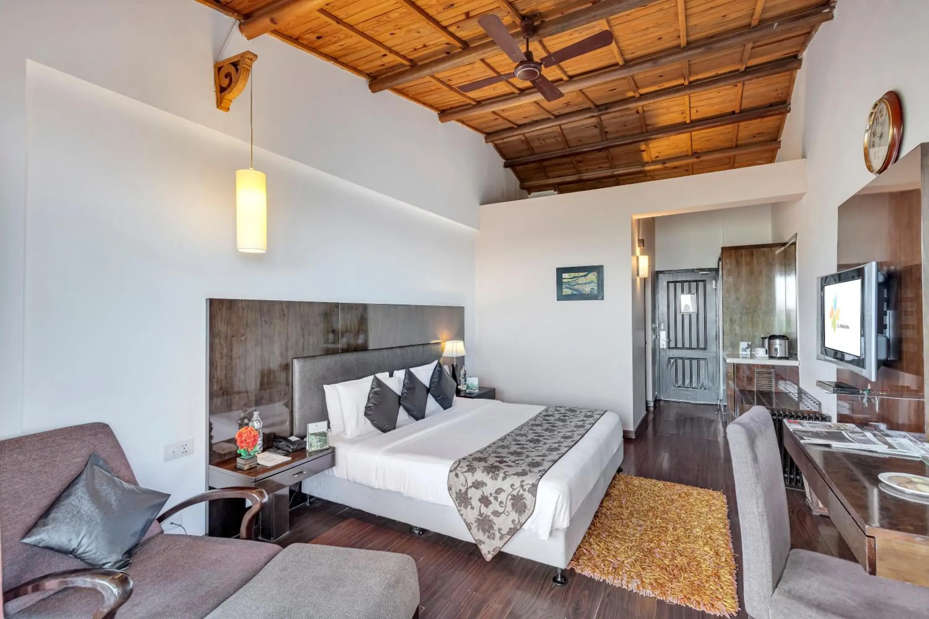 Bed in Club Mahindra Kanatal Bed in Club Mahindra Kanatal