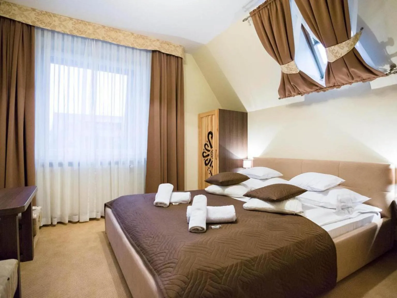 Bed in Ośrodek FIAN Zakopane - noclegi i konferencje w centrum