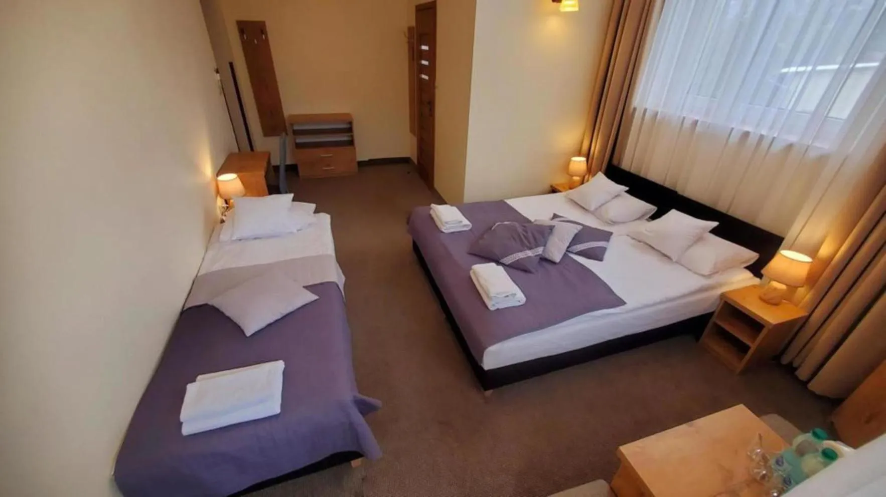 Bed in Ośrodek FIAN Zakopane - noclegi i konferencje w centrum