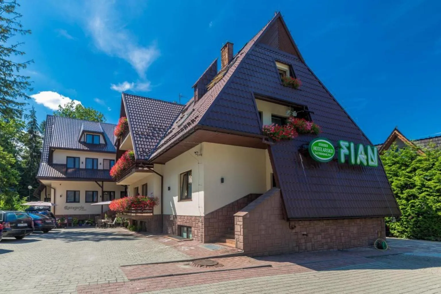 Property building in Ośrodek FIAN Zakopane - noclegi i konferencje w centrum