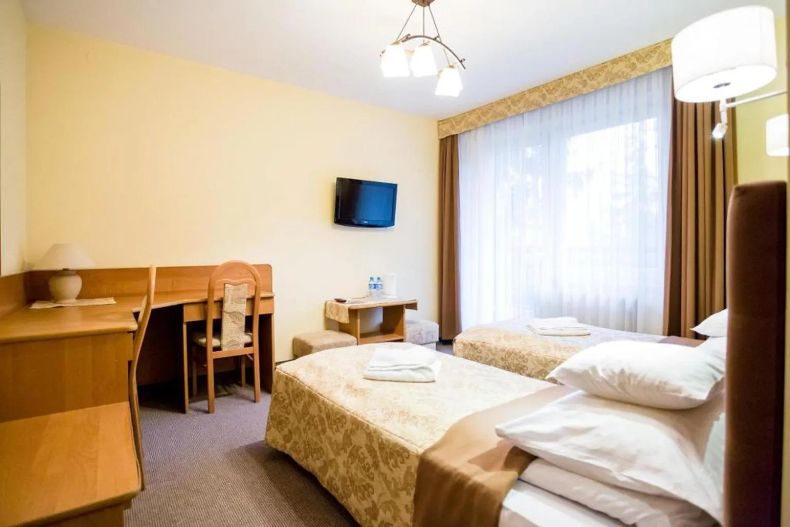 Bed in Ośrodek FIAN Zakopane - noclegi i konferencje w centrum