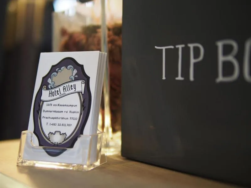 Property logo or sign in Hotel Alley