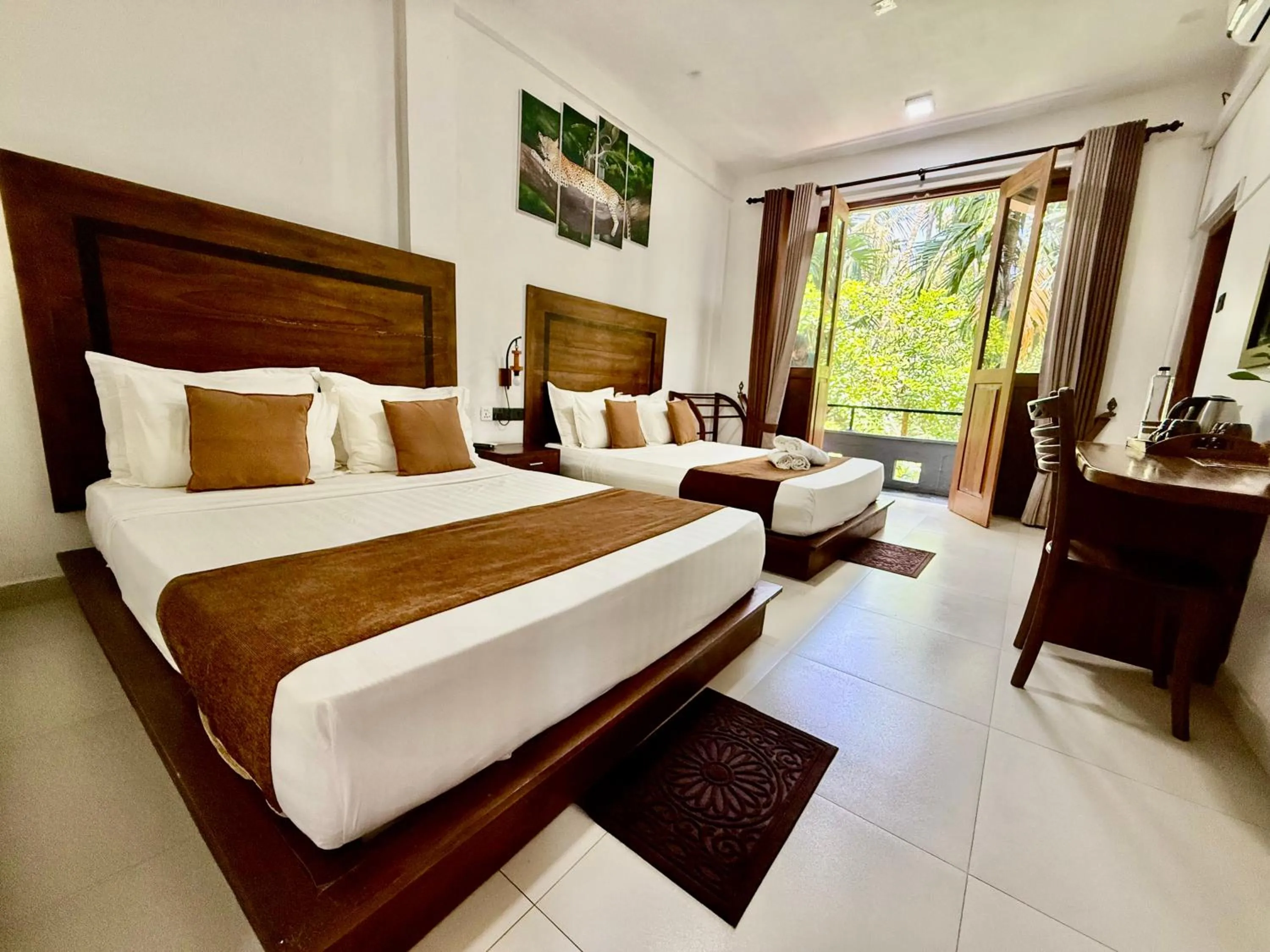 Bed in Divine Villa