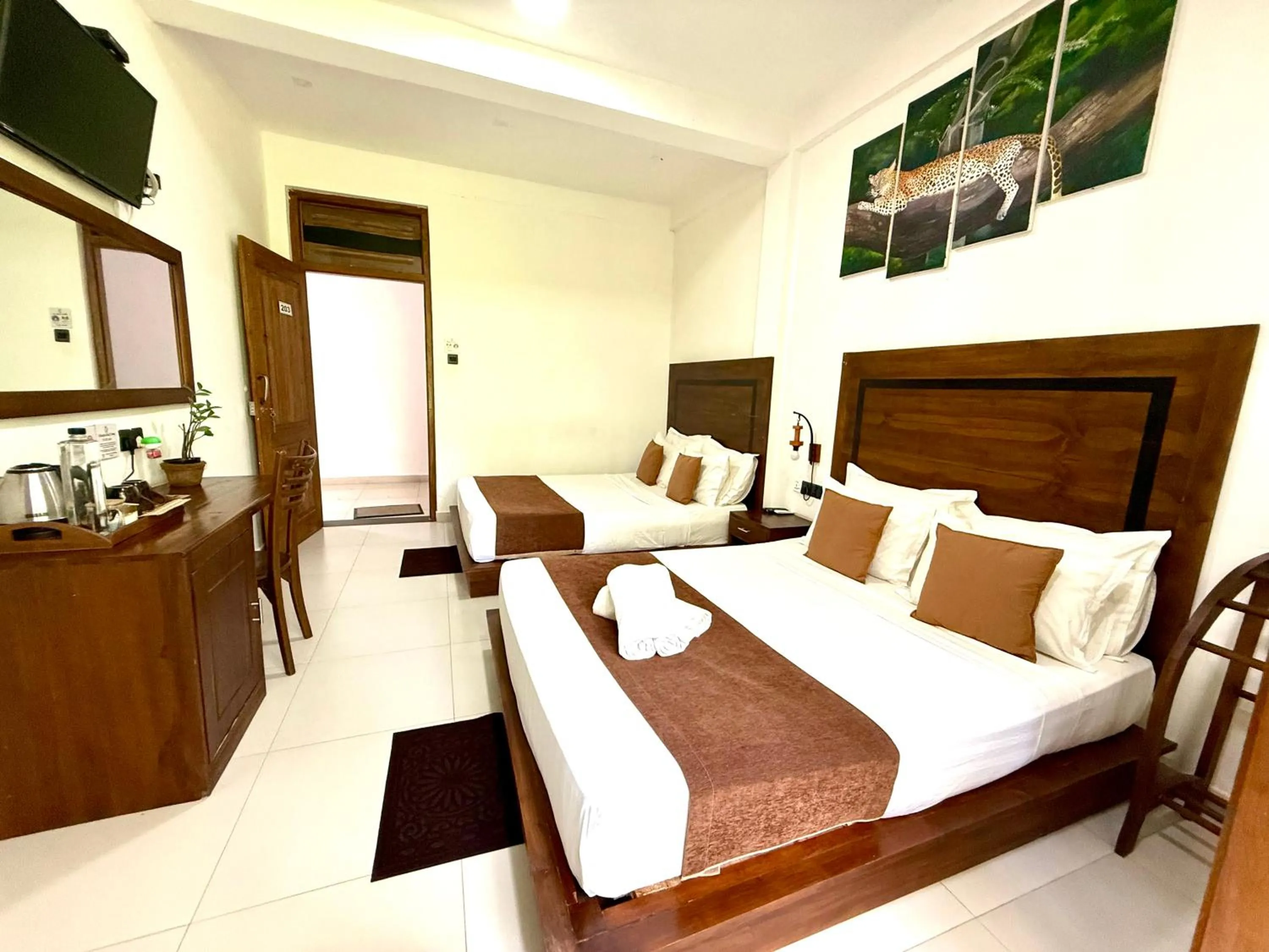 Bed in Divine Villa