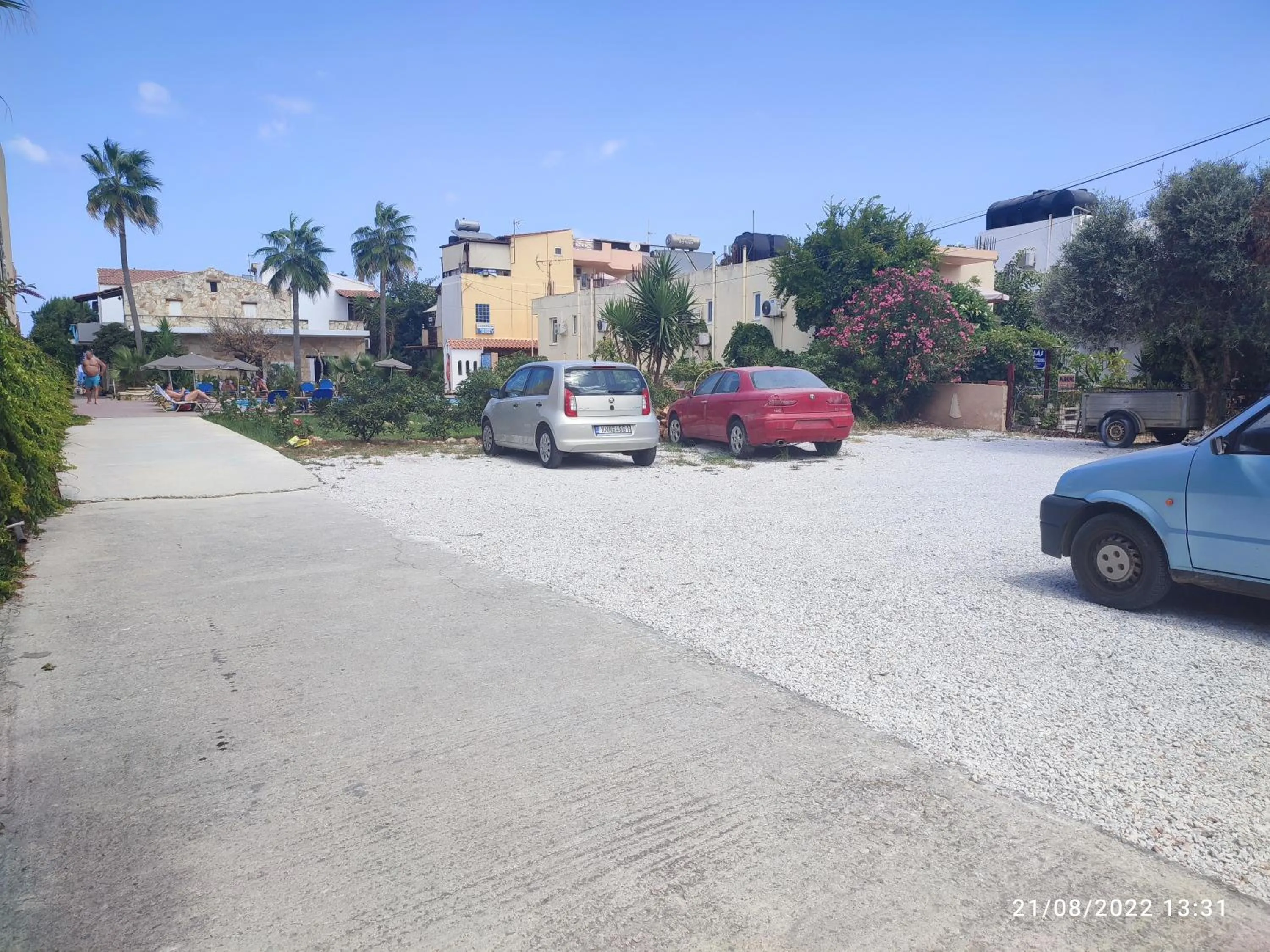 Parking in Villa Giorgos