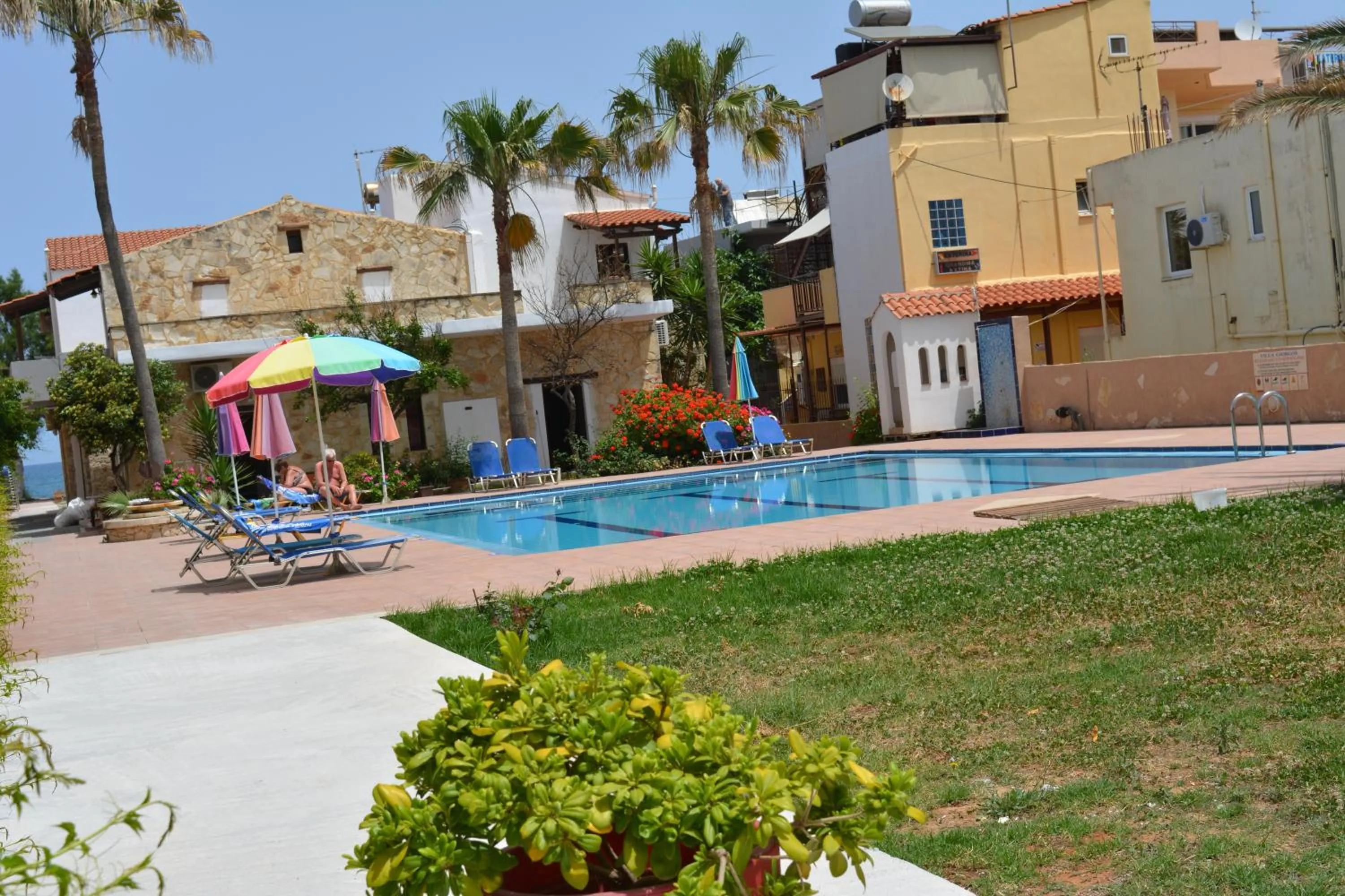 Swimming pool in Villa Giorgos