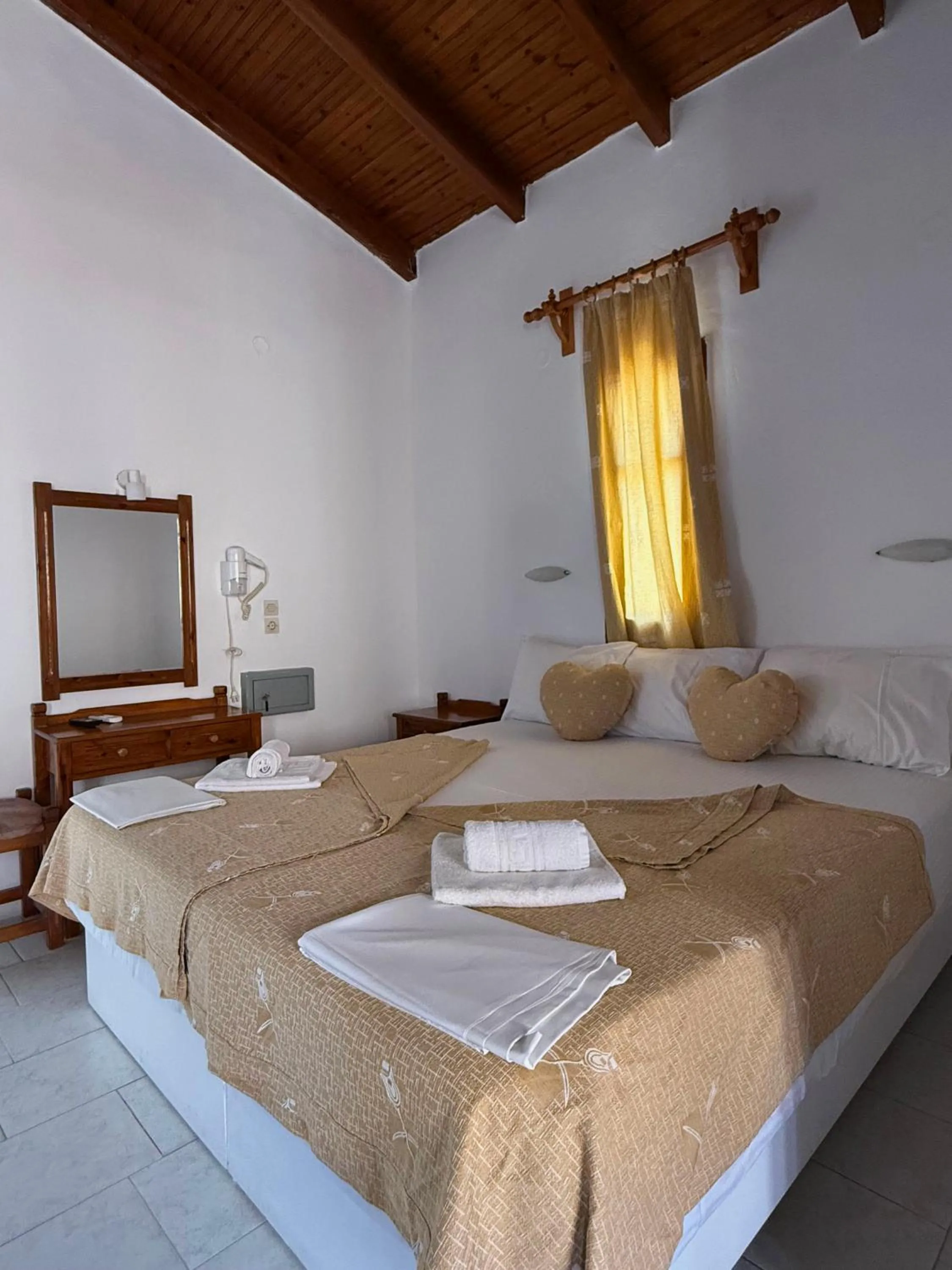 Bed in Villa Giorgos