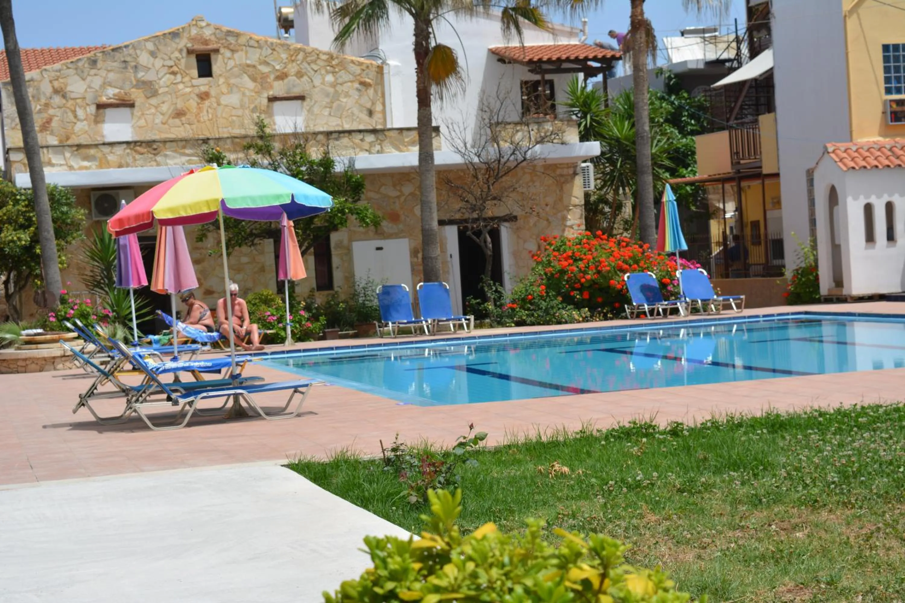 Swimming pool in Villa Giorgos