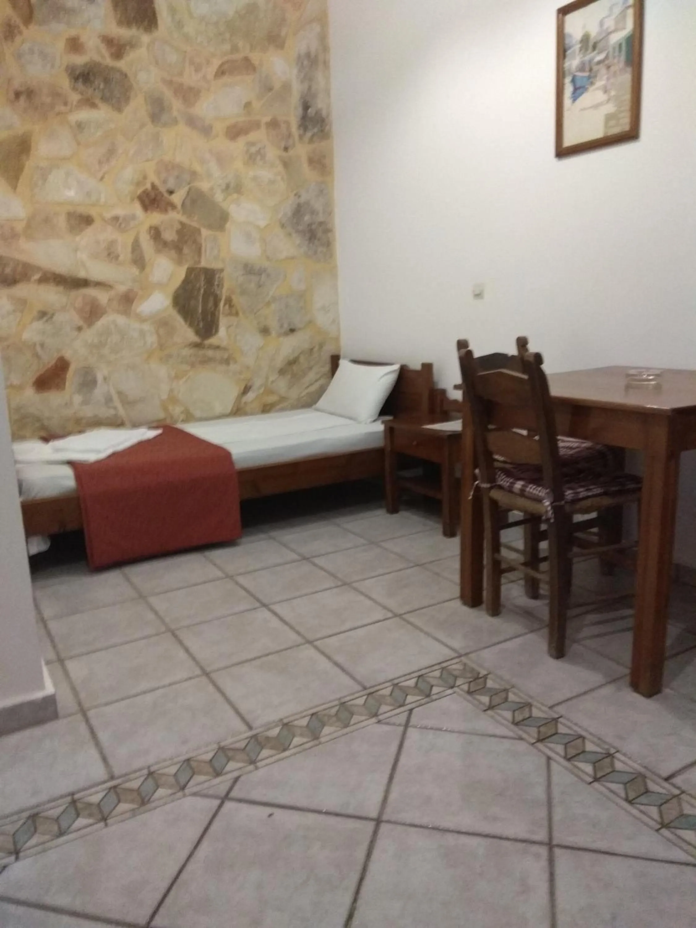 Seating area in Villa Giorgos