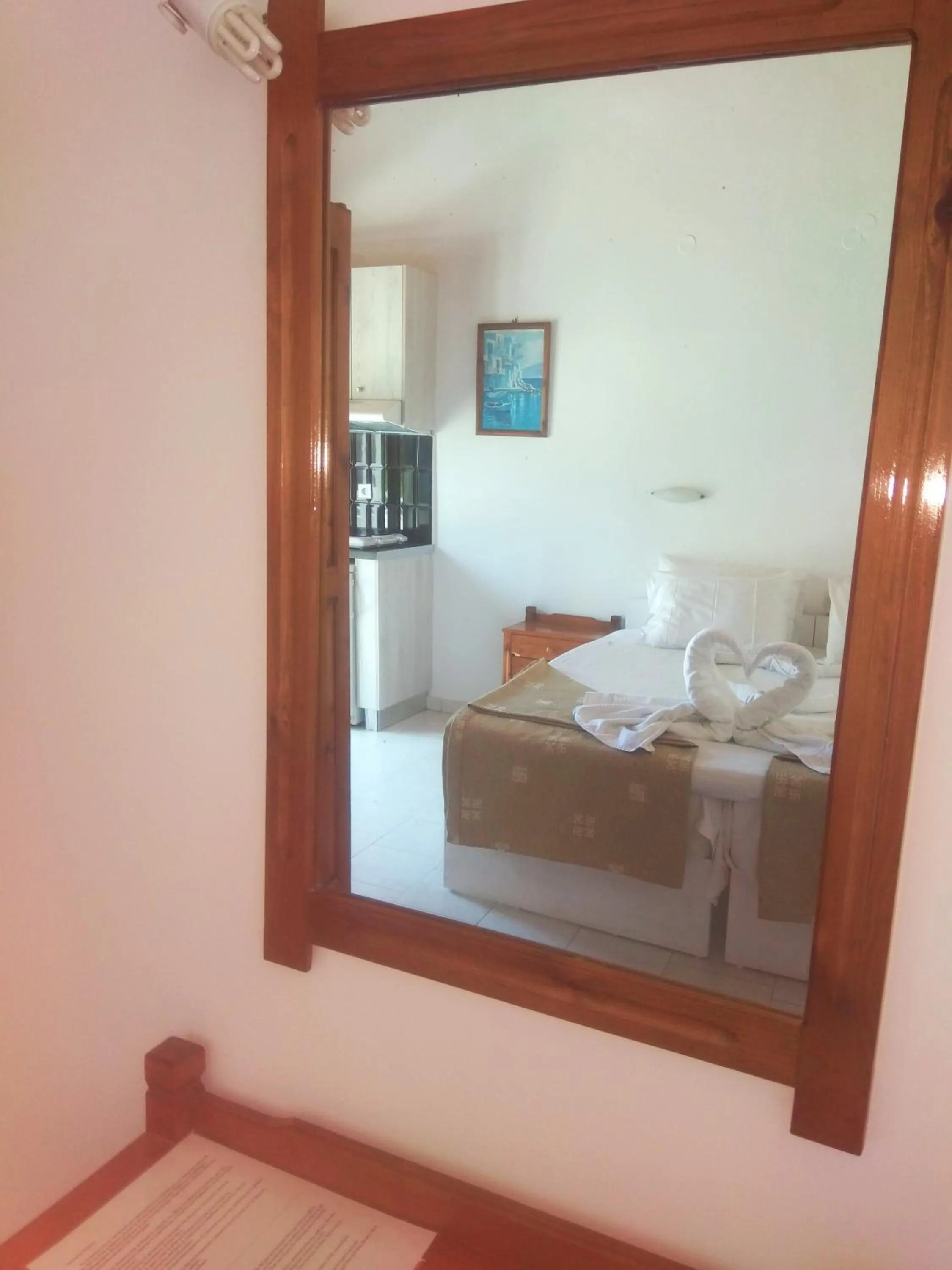 Bed in Villa Giorgos