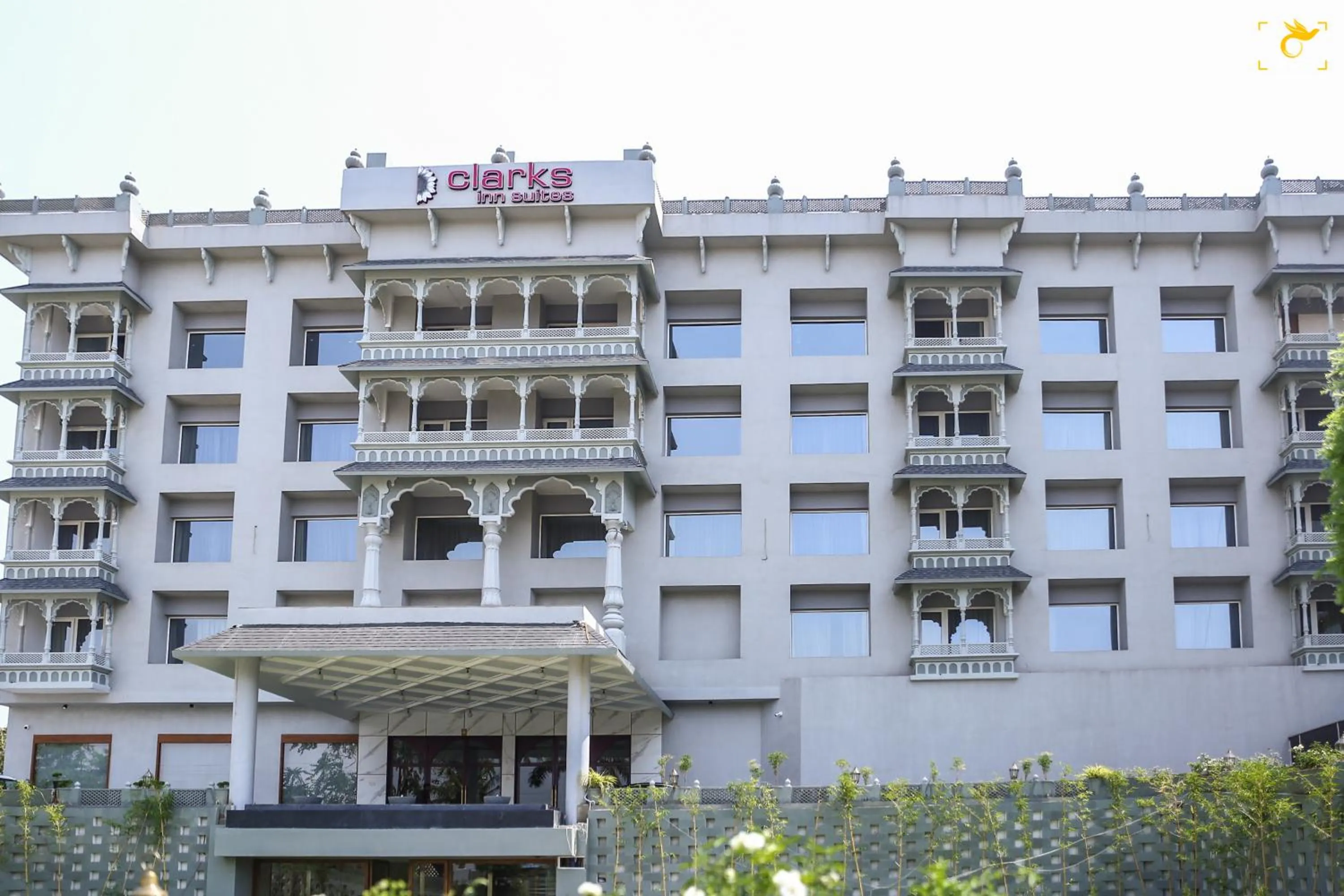 Property building in Clarks Inn Suites Raipur