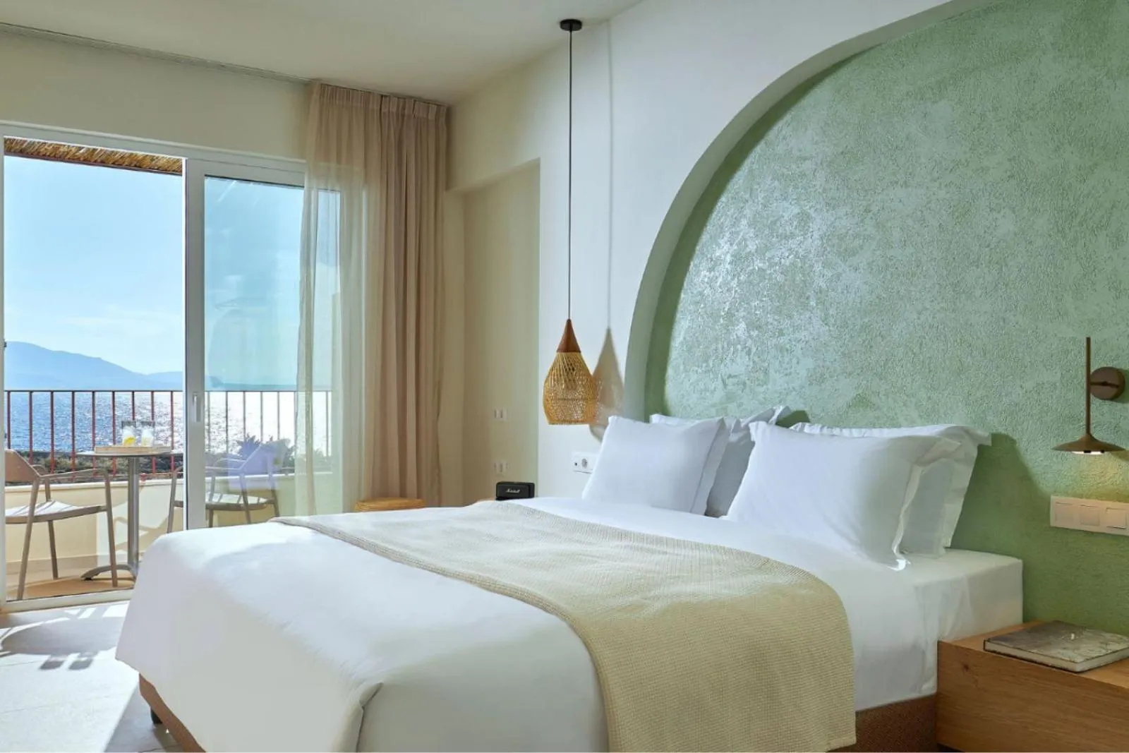 Bed in Vasia Sea Retreat