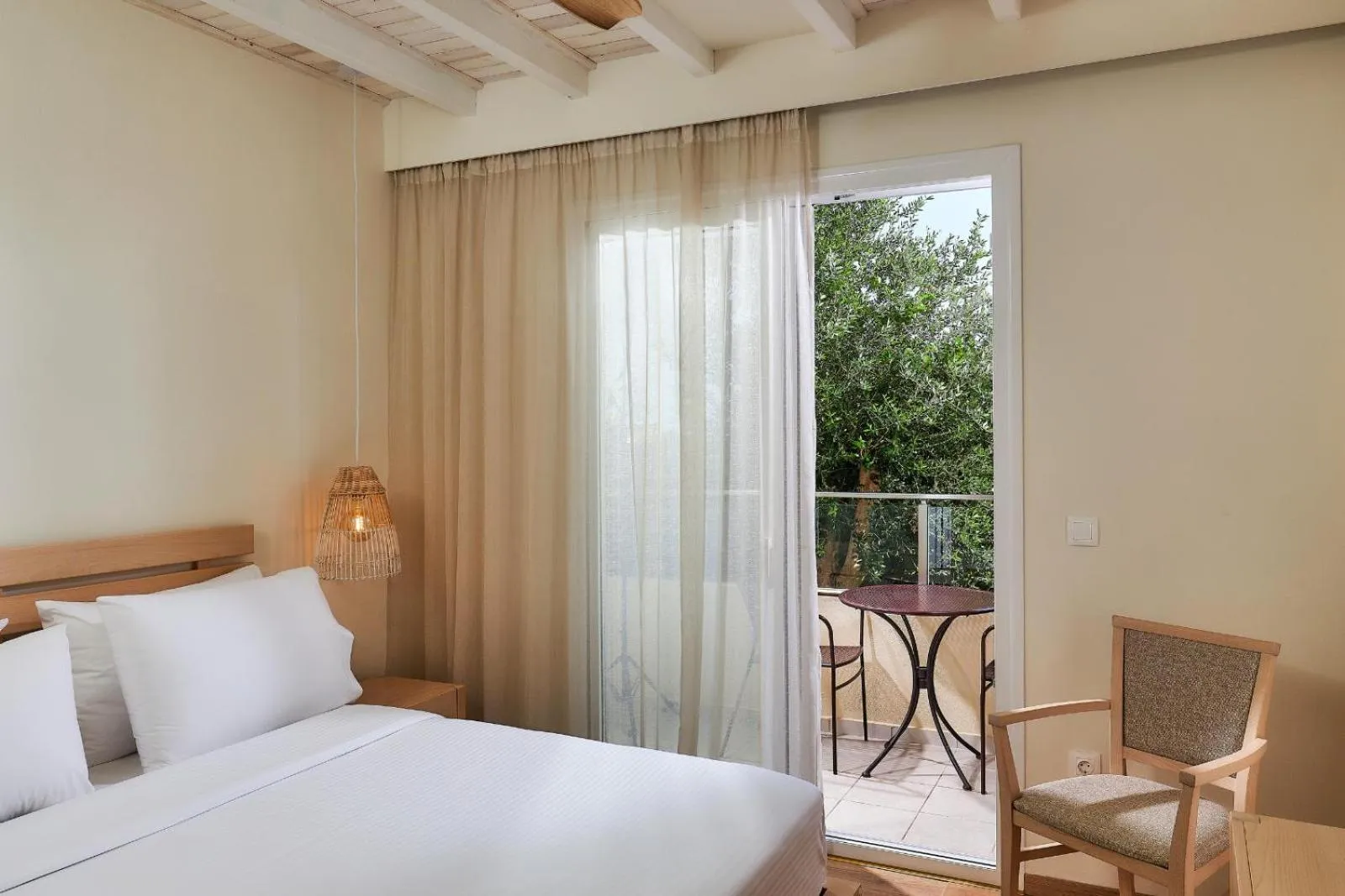 Property building, Bed in Vasia Sea Retreat