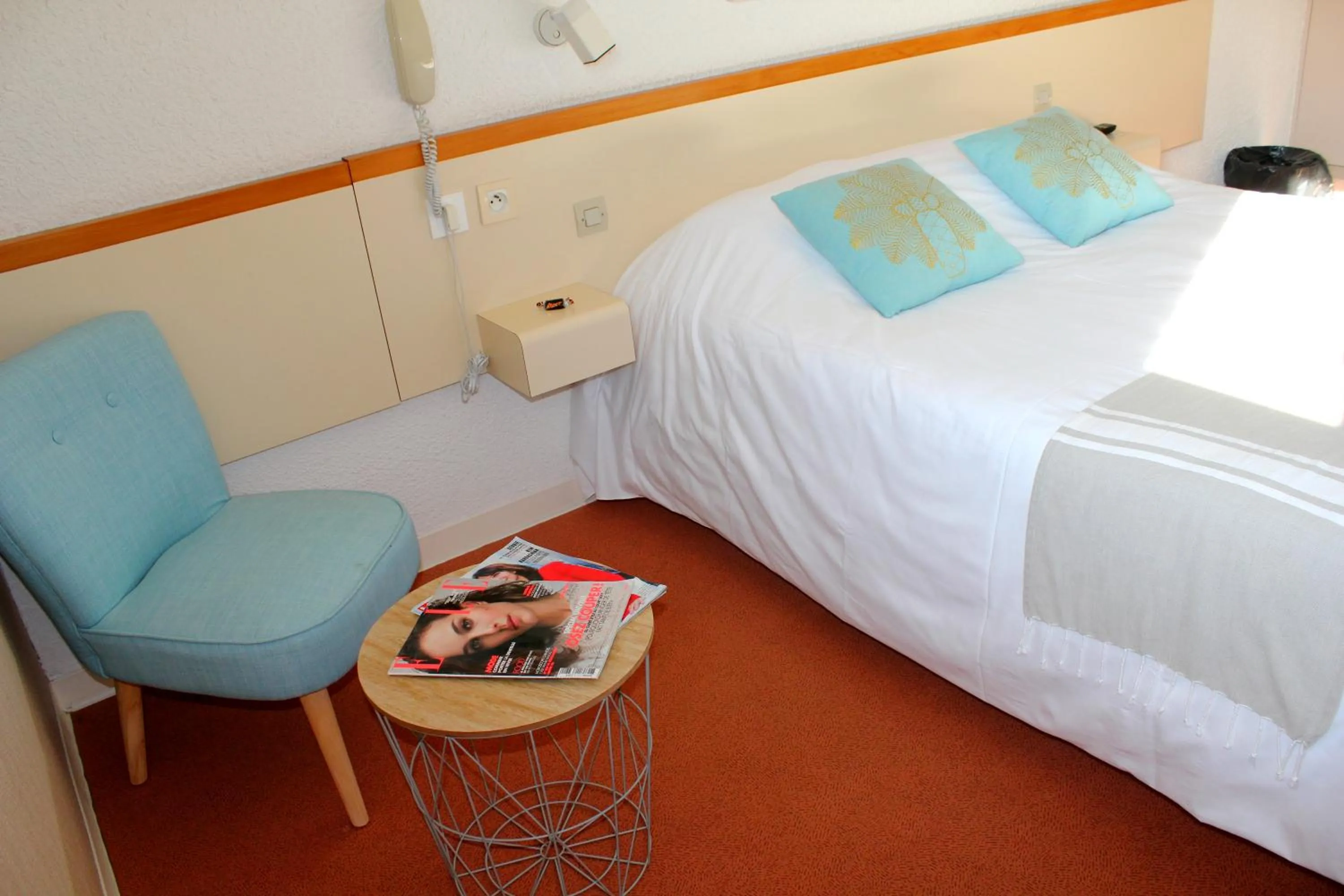 Decorative detail, Bed in Bel Hotel