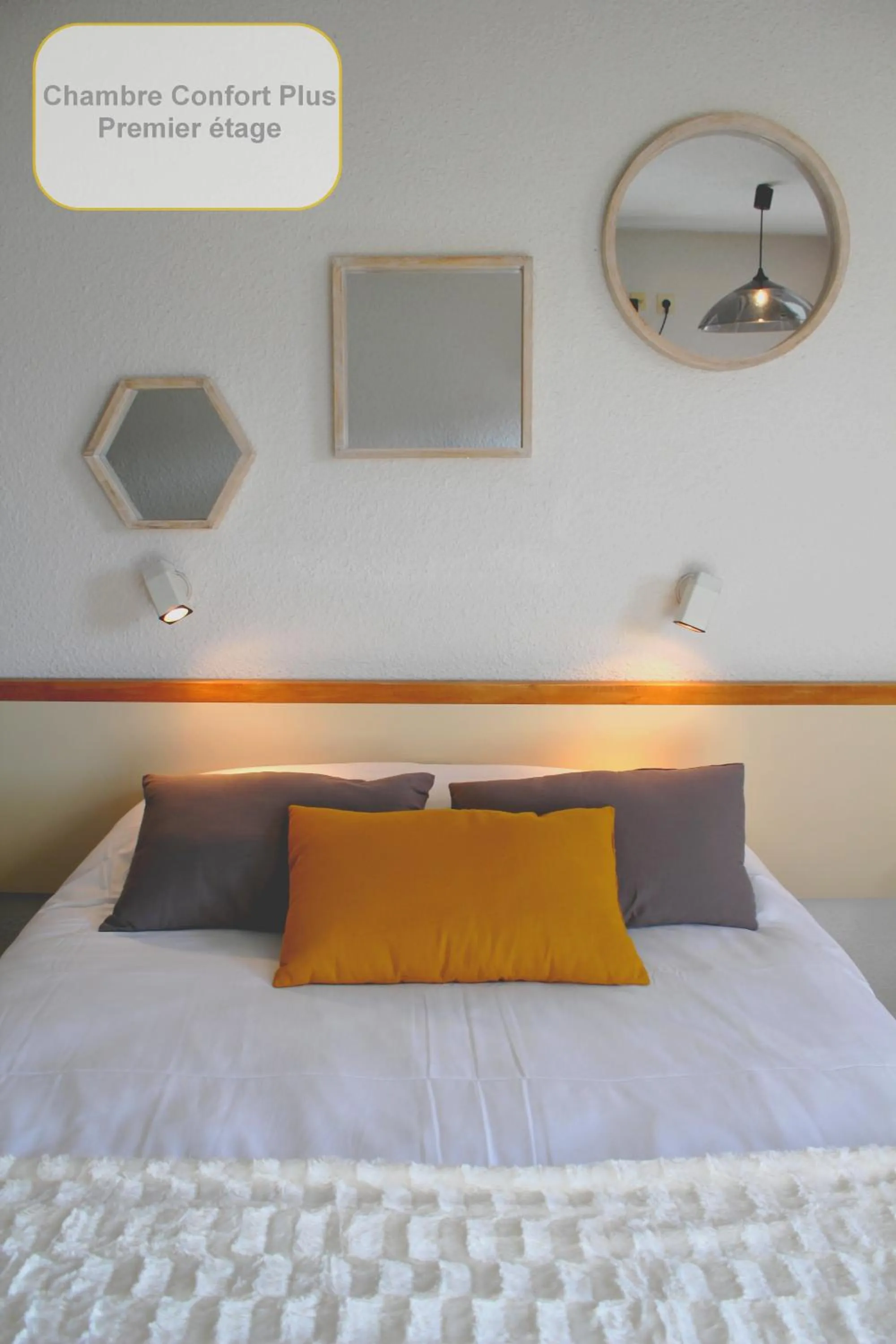 Decorative detail, Bed in Bel Hotel