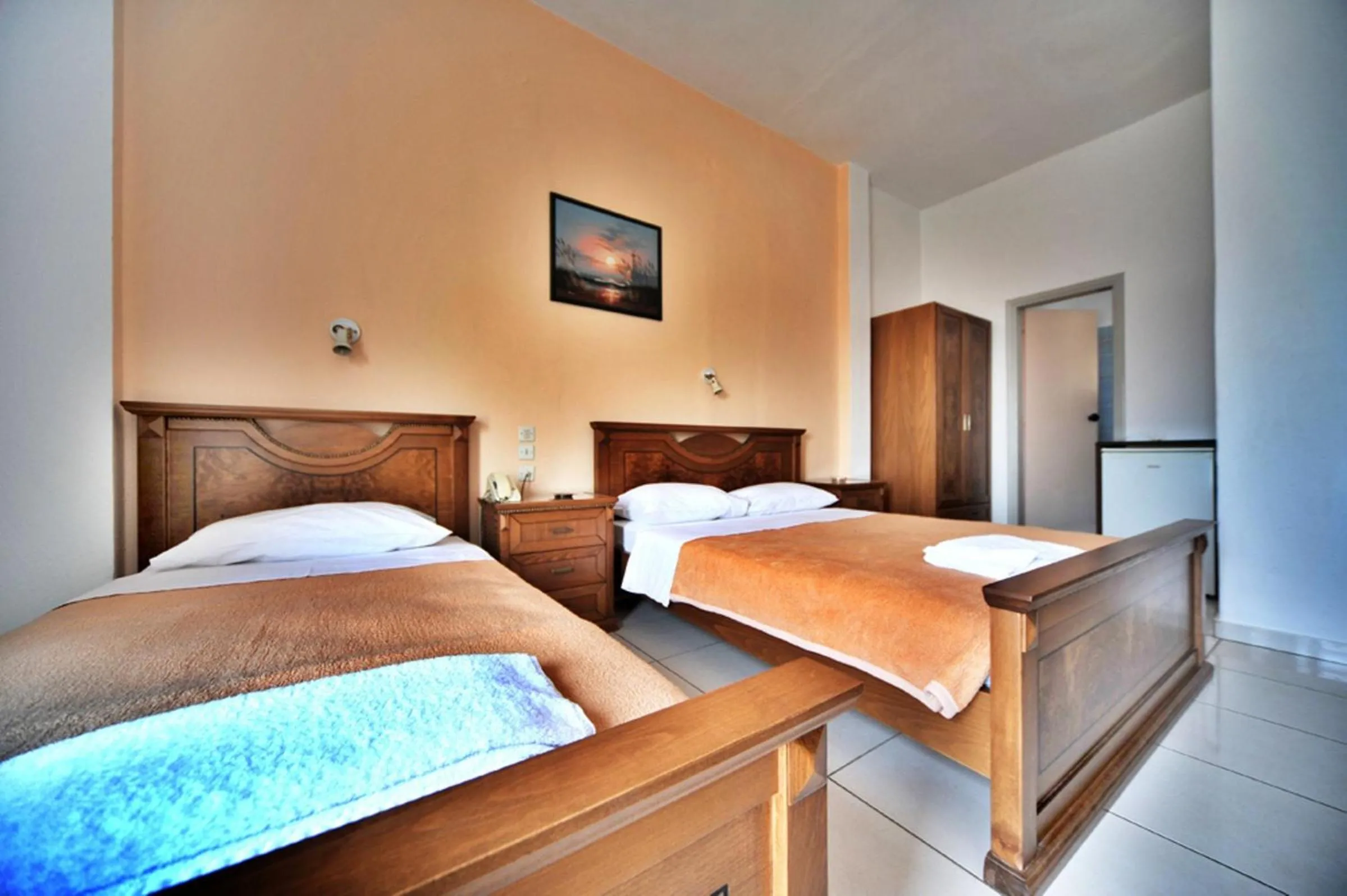 Bed in Hotel Jason