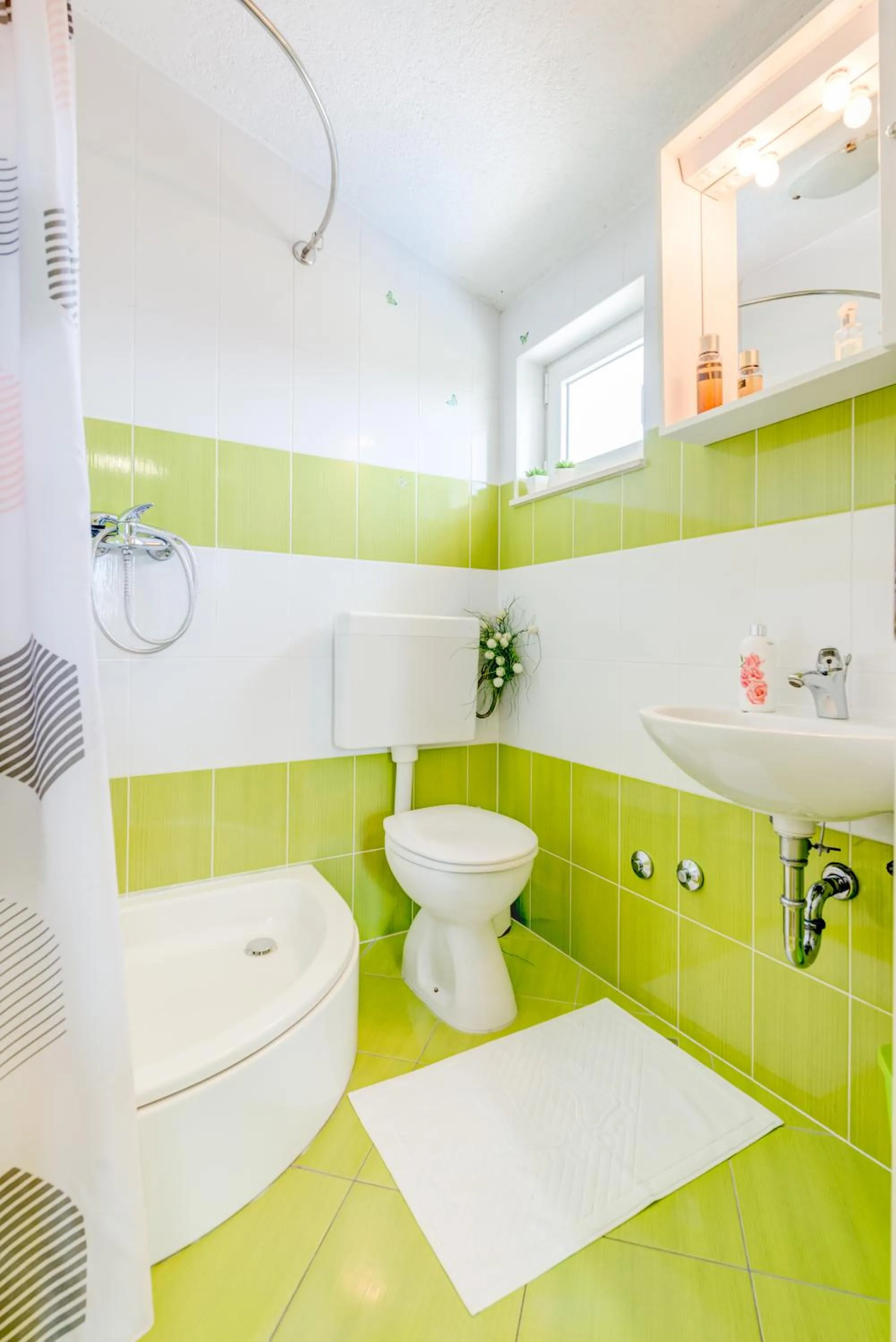 Bathroom in Apartments Petra