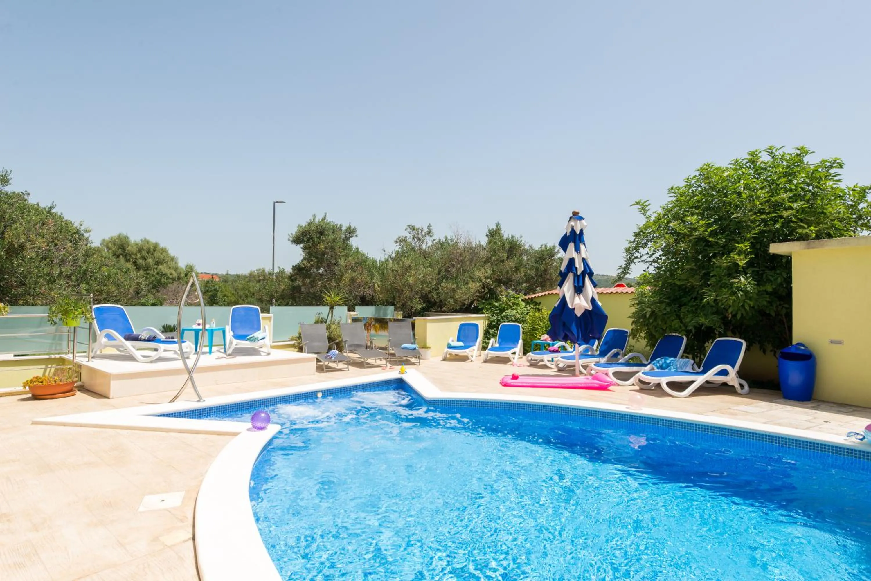 Swimming pool in Apartments Petra