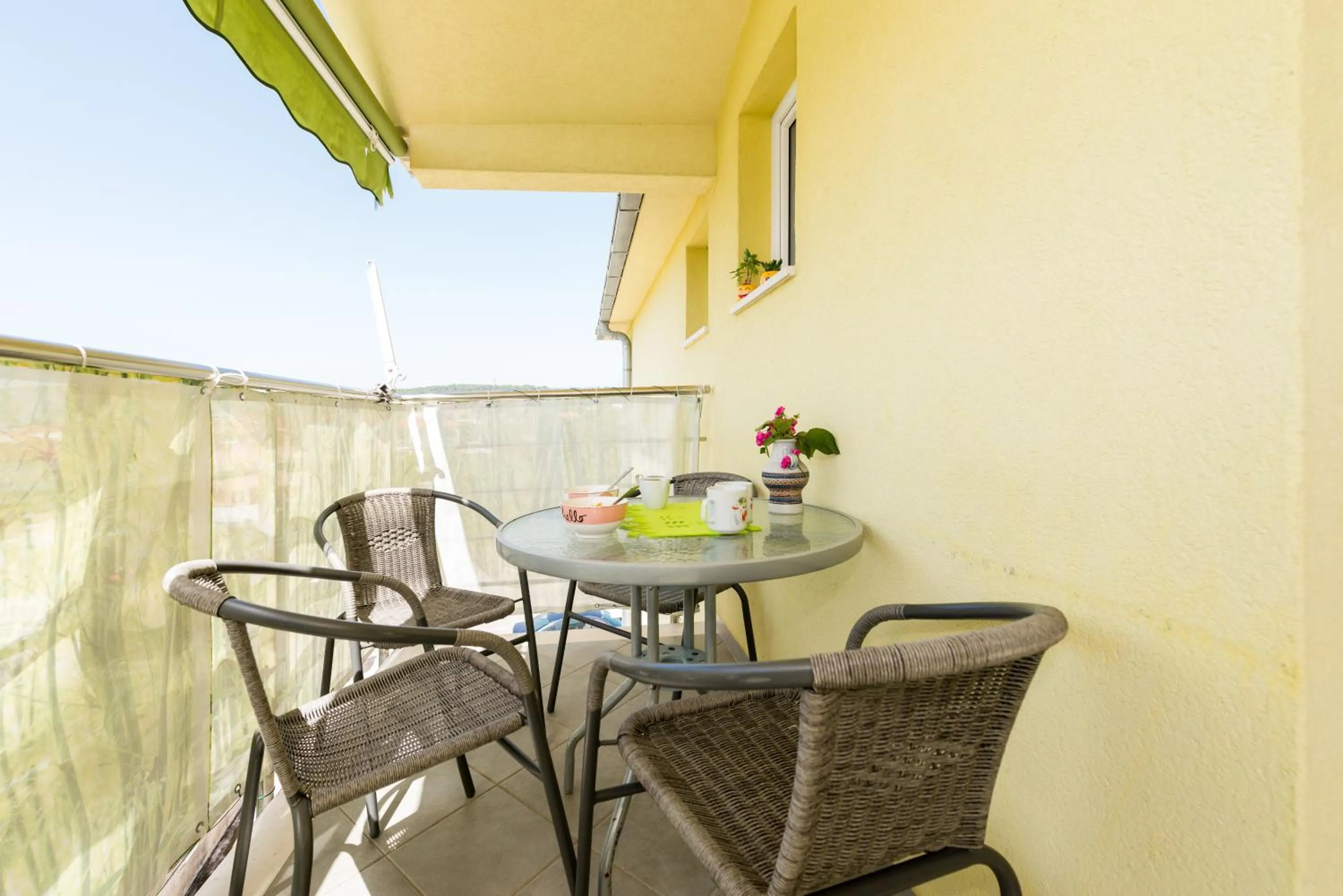 Balcony/Terrace in Apartments Petra
