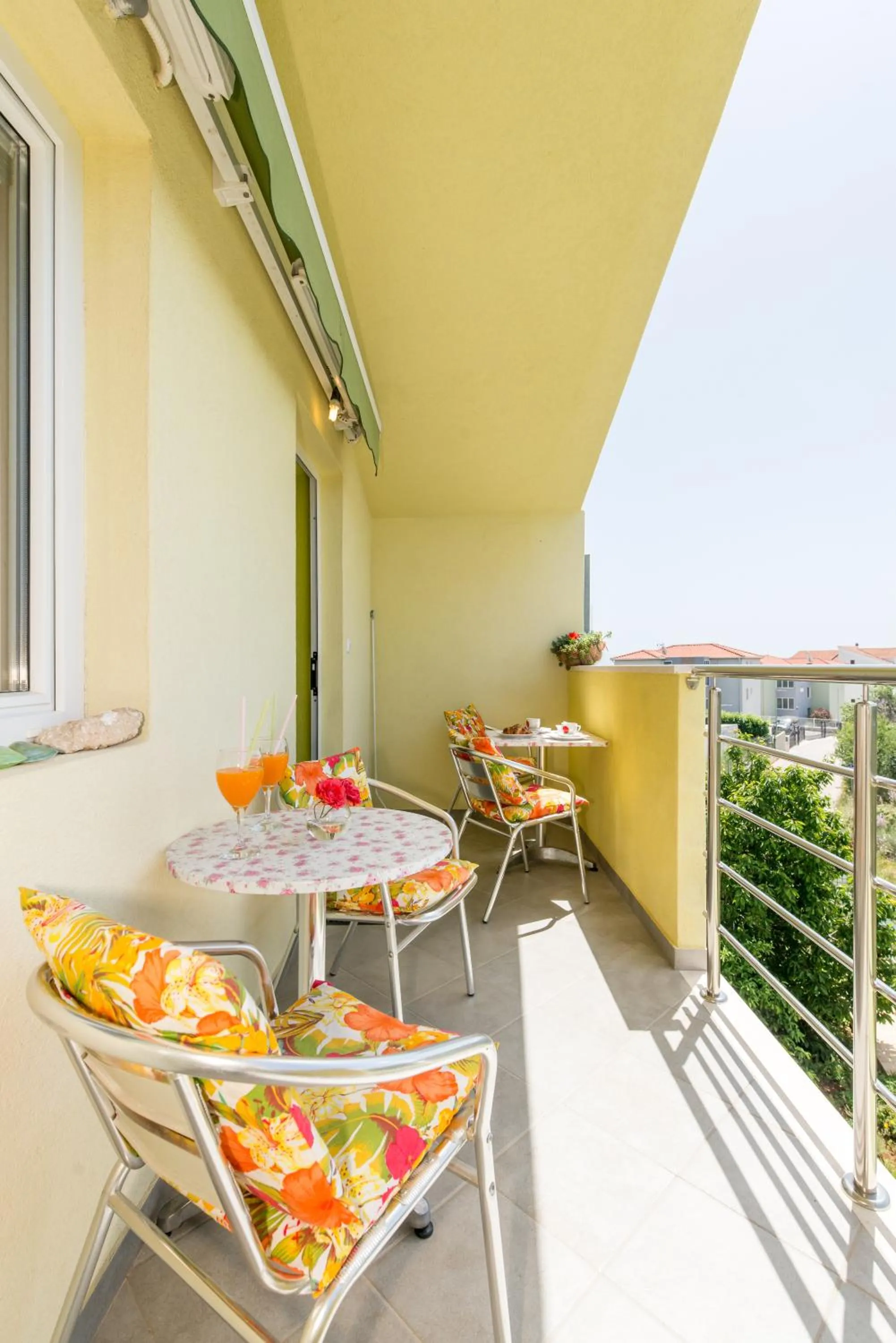 Balcony/Terrace in Apartments Petra