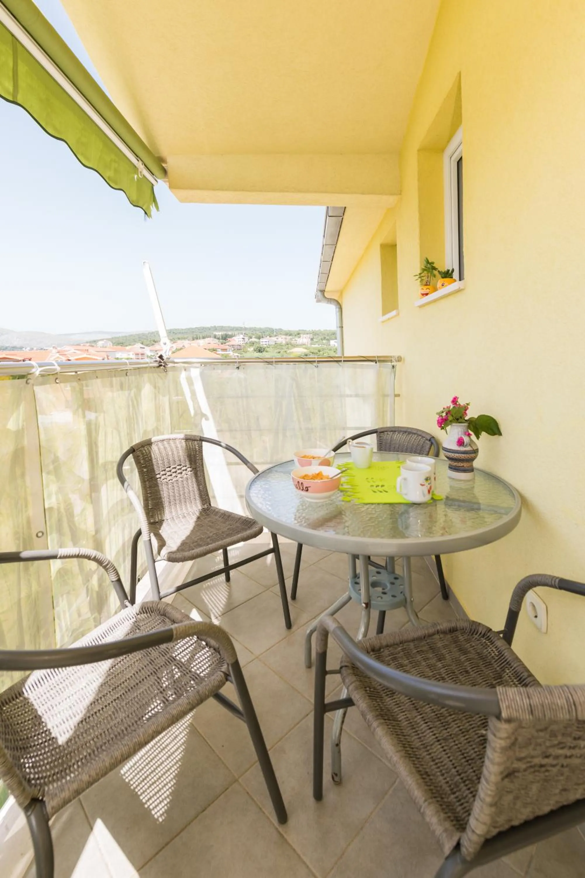 Balcony/Terrace in Apartments Petra