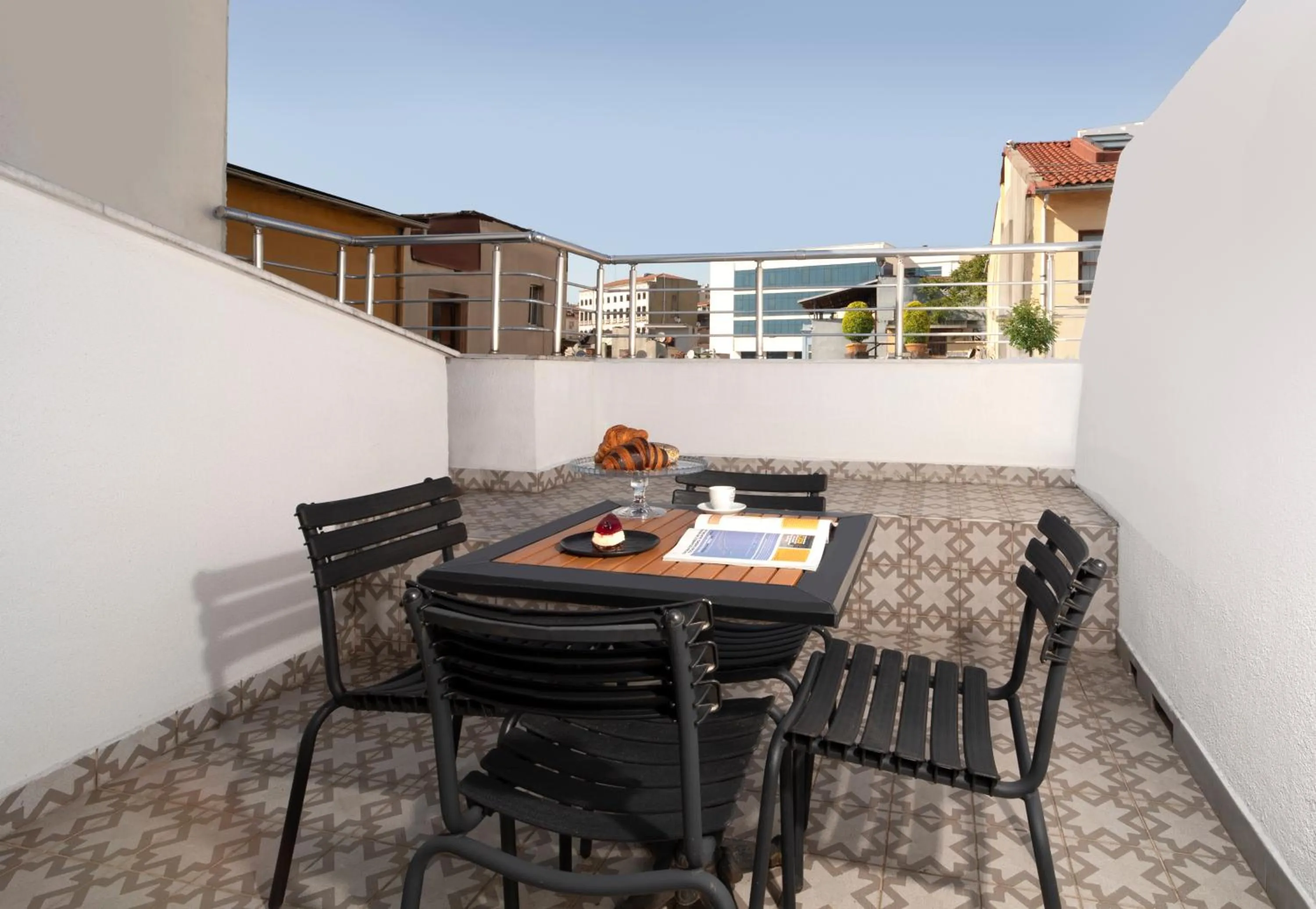 Balcony/Terrace in Orka Taksim Apart Hotel