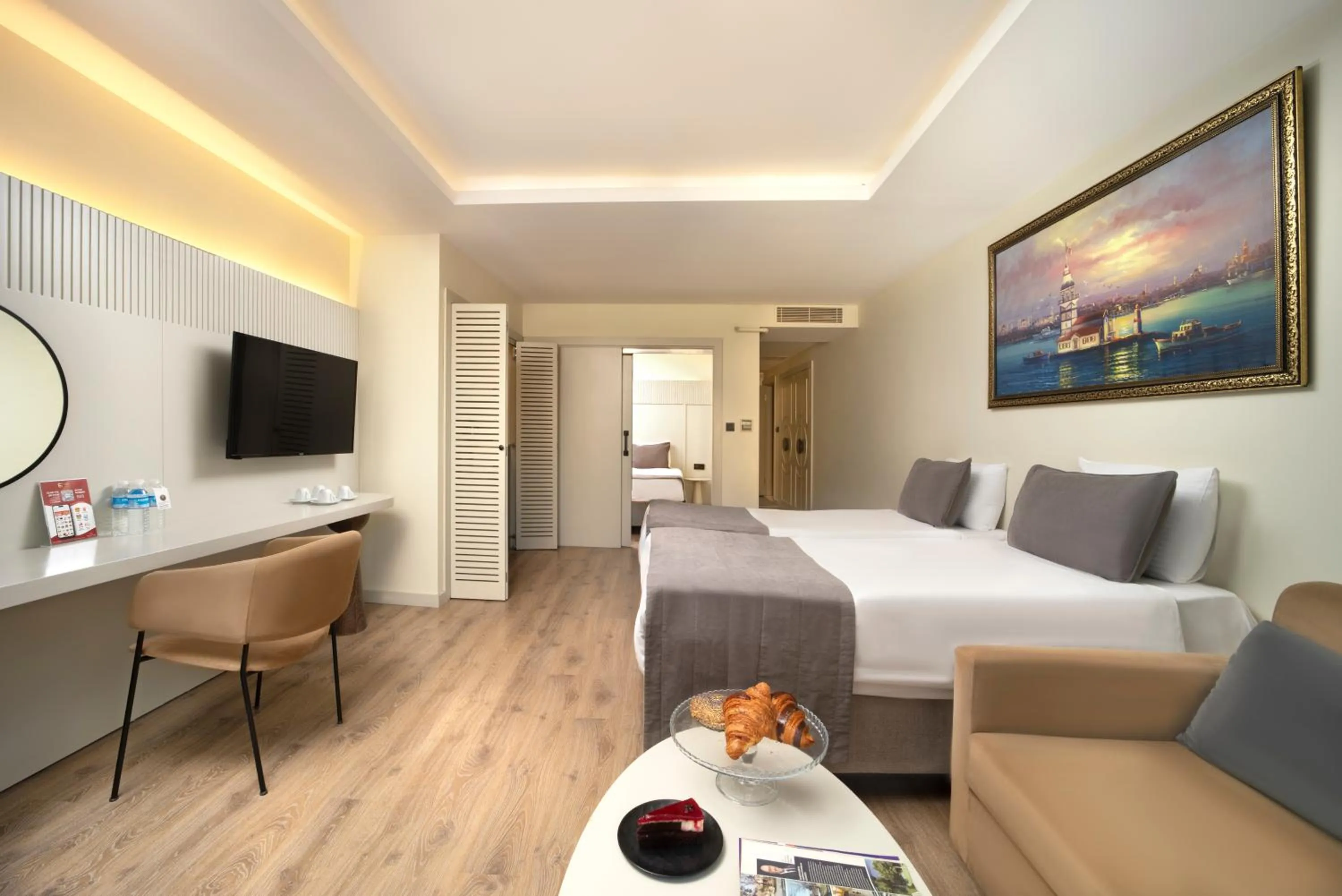 Photo of the whole room in Orka Taksim Apart Hotel