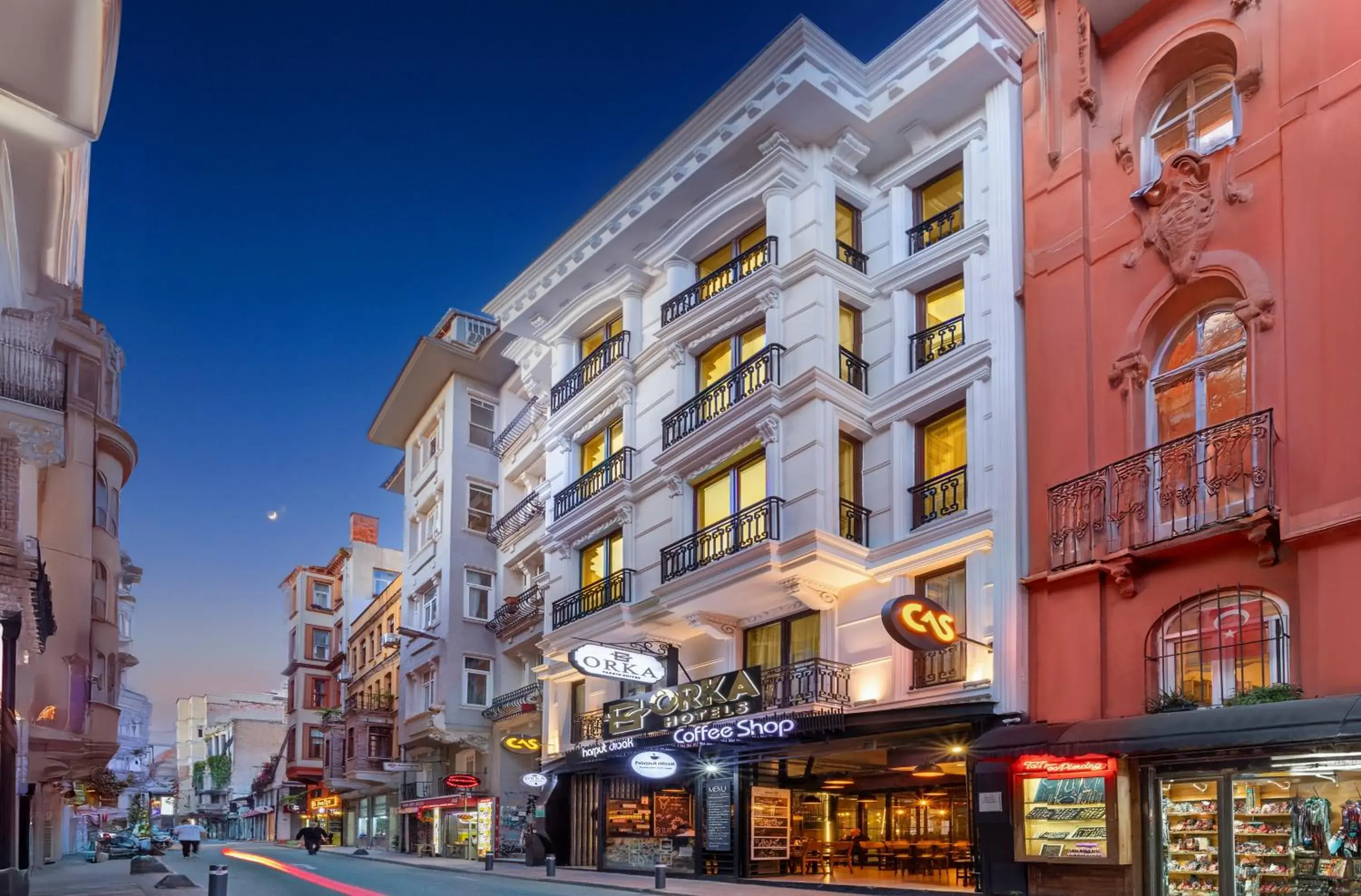 Property building in Orka Taksim Apart Hotel Property building in Orka Taksim Apart Hotel