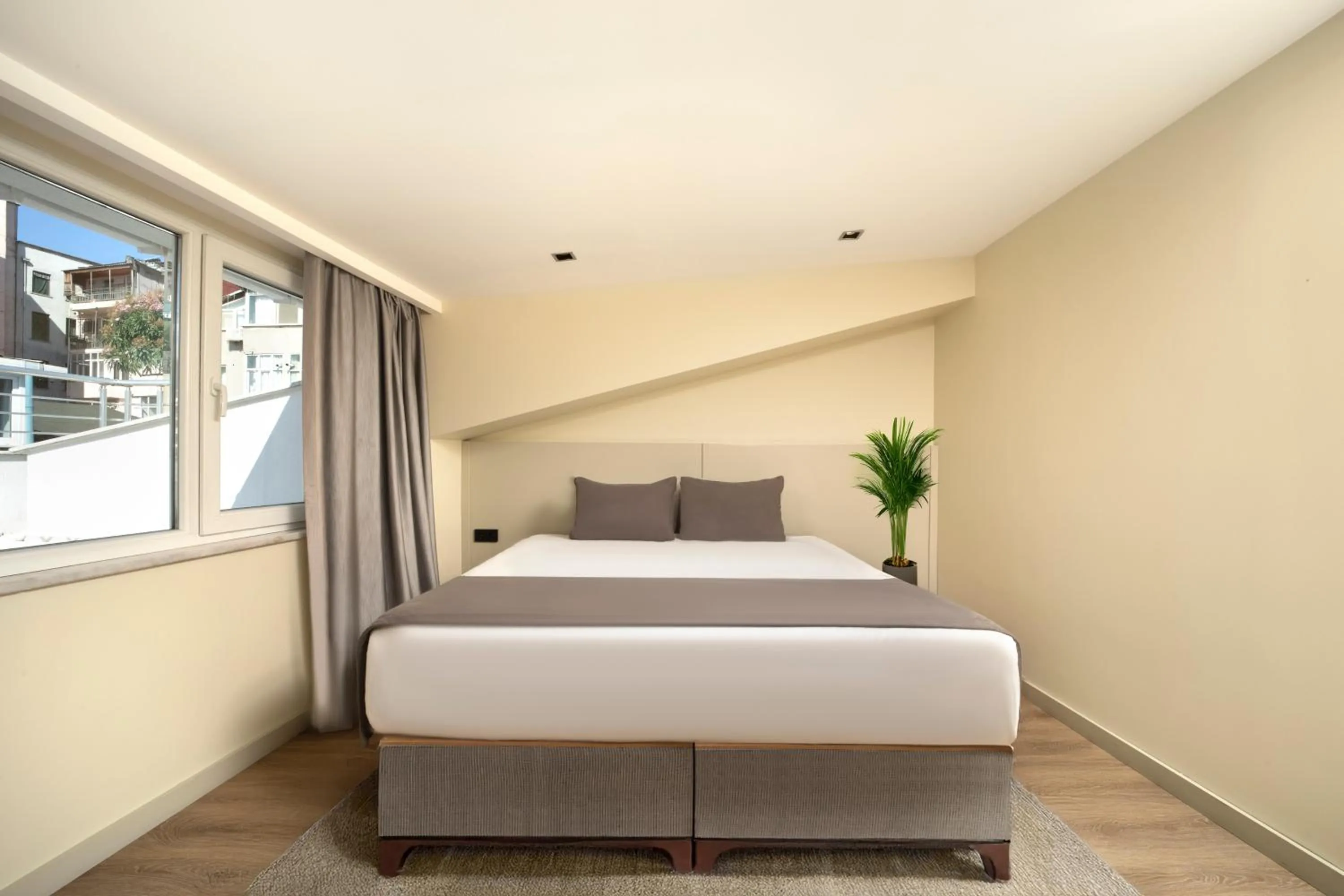 Bedroom in Orka Taksim Apart Hotel