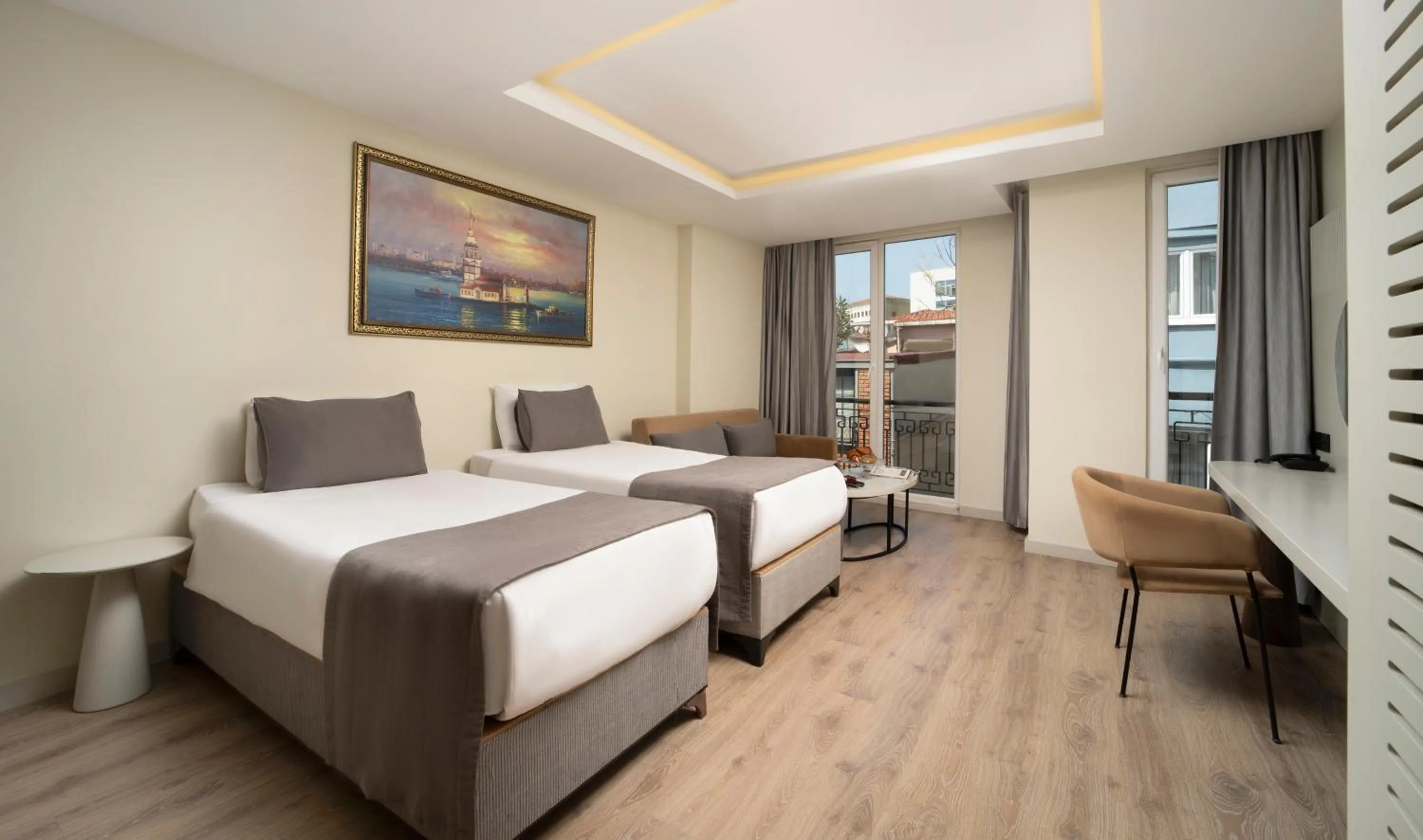 Photo of the whole room in Orka Taksim Apart Hotel
