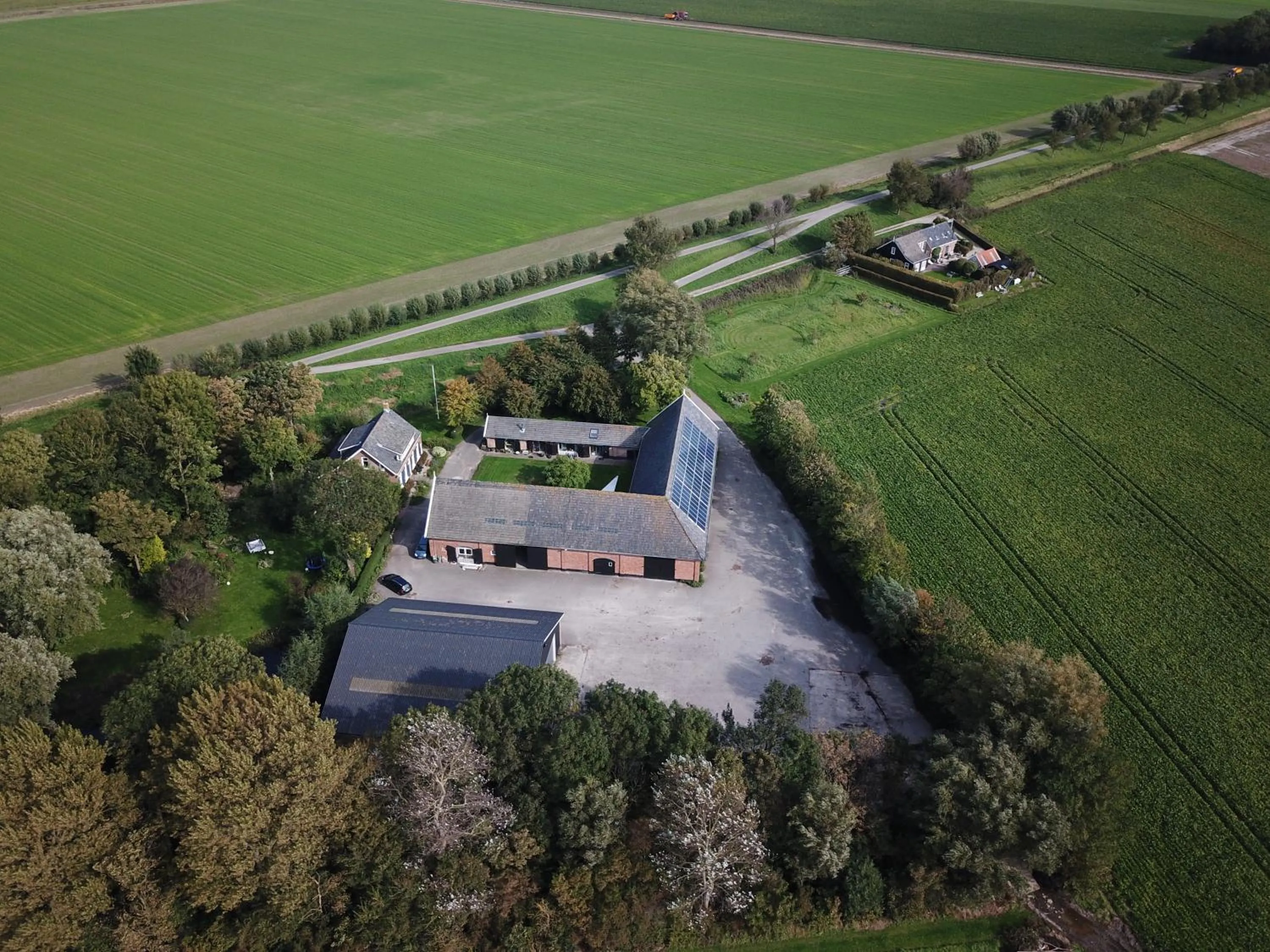 Bird's eye view in Hofstede 's Gravenhoek
