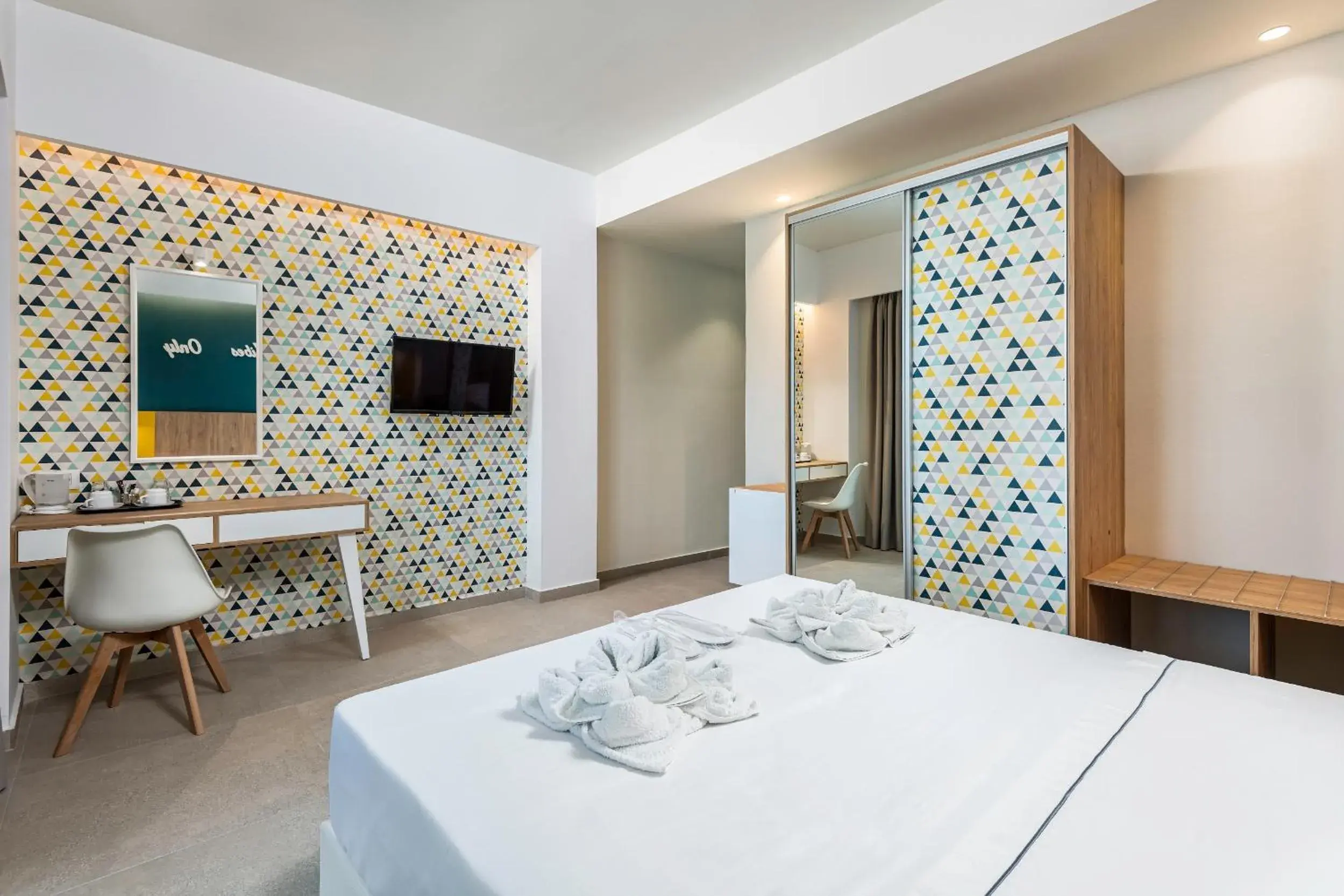 Photo of the whole room, Bed in Olympia Hotel Photo of the whole room, Bed in Olympia Hotel