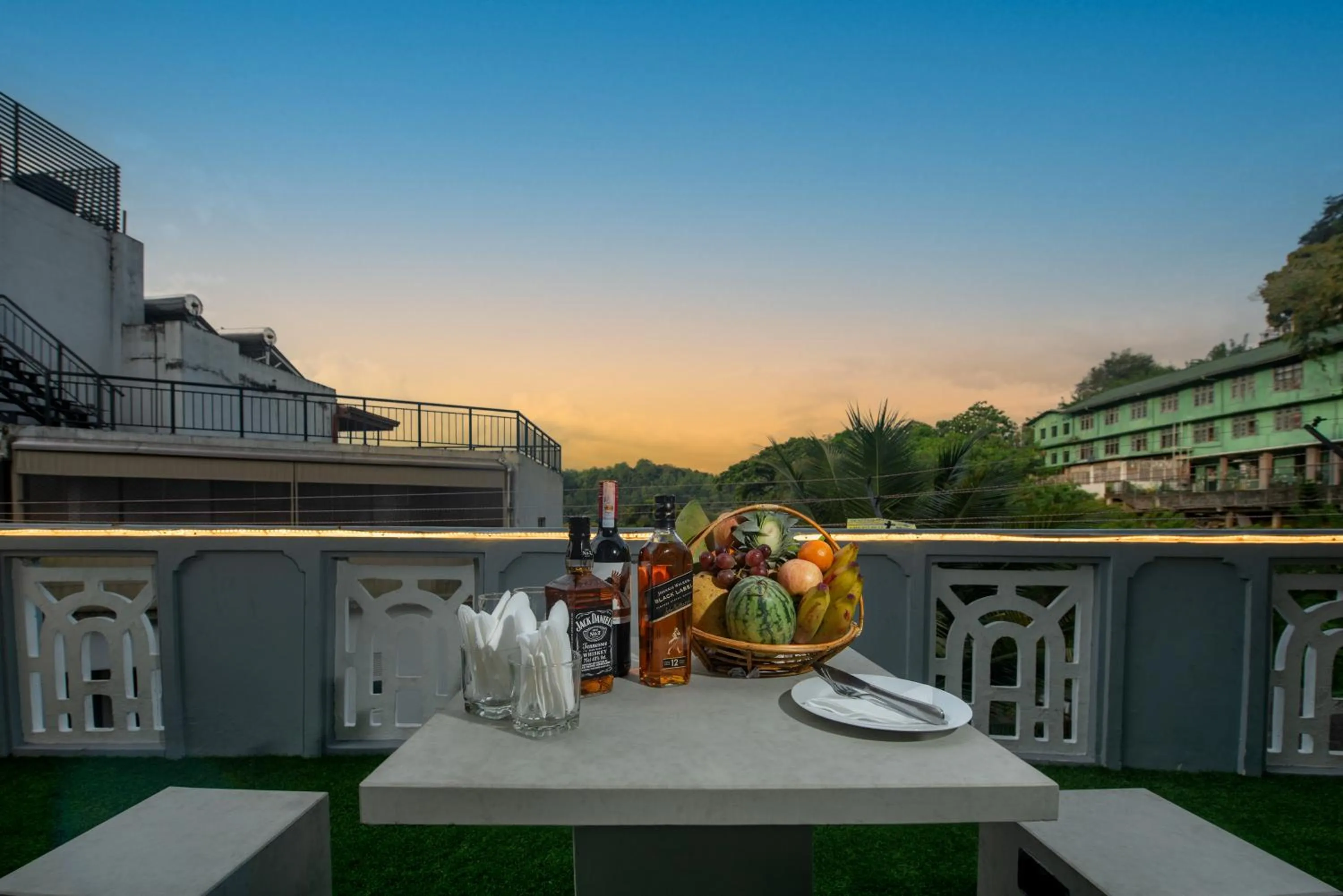 Balcony/Terrace in Ceyloni Lake Residency
