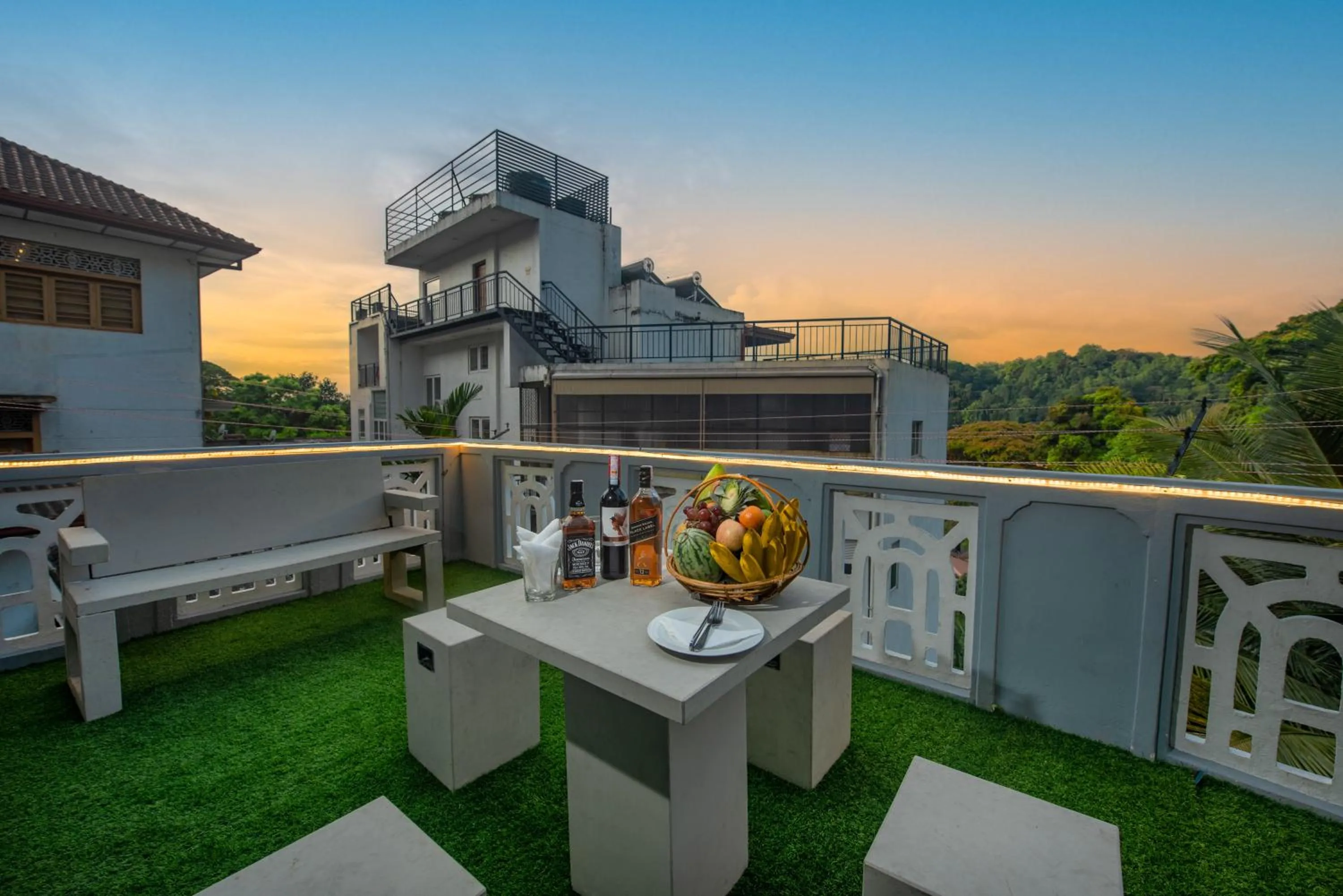 Balcony/Terrace in Ceyloni Lake Residency