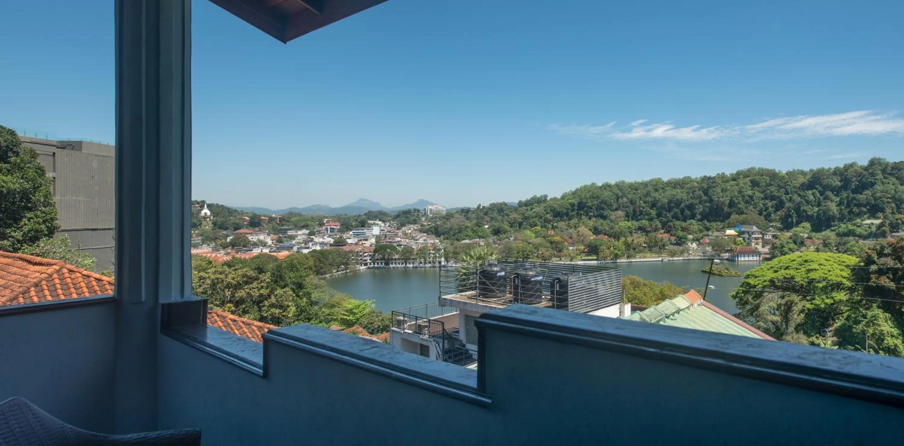 Balcony/Terrace in Ceyloni Lake Residency