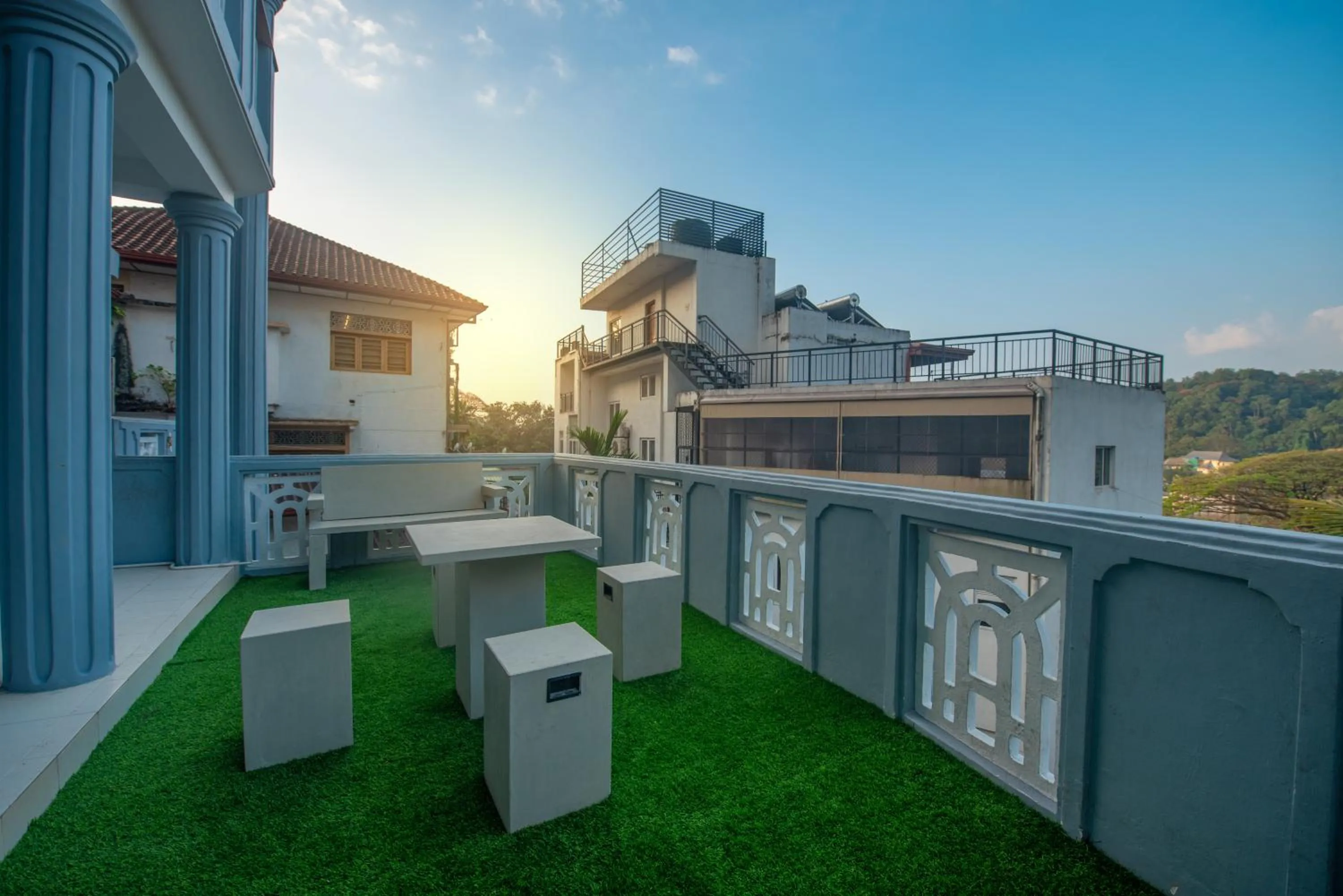 Balcony/Terrace in Ceyloni Lake Residency