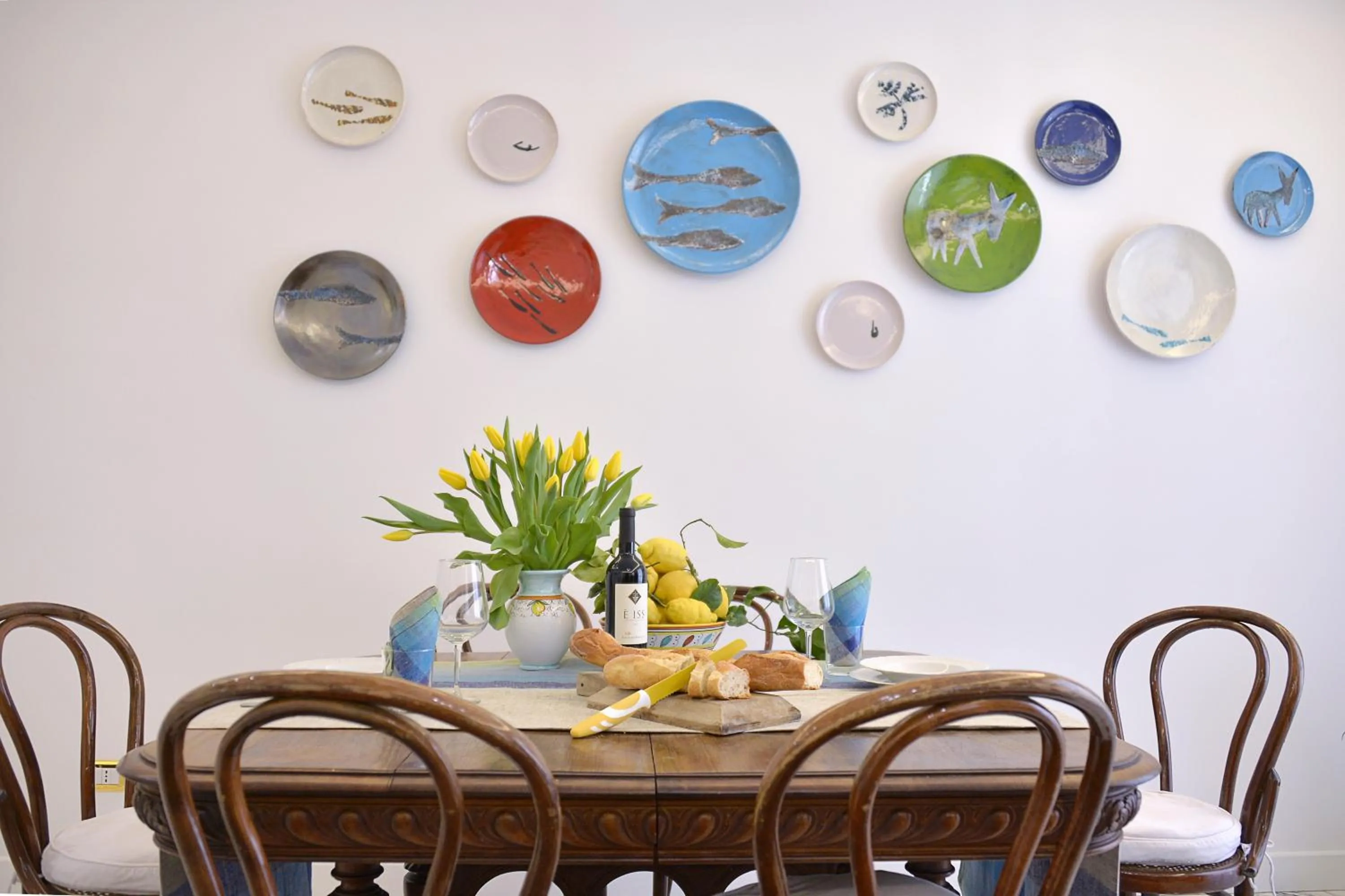 Dining area in La Kenzia Casa Vacanze