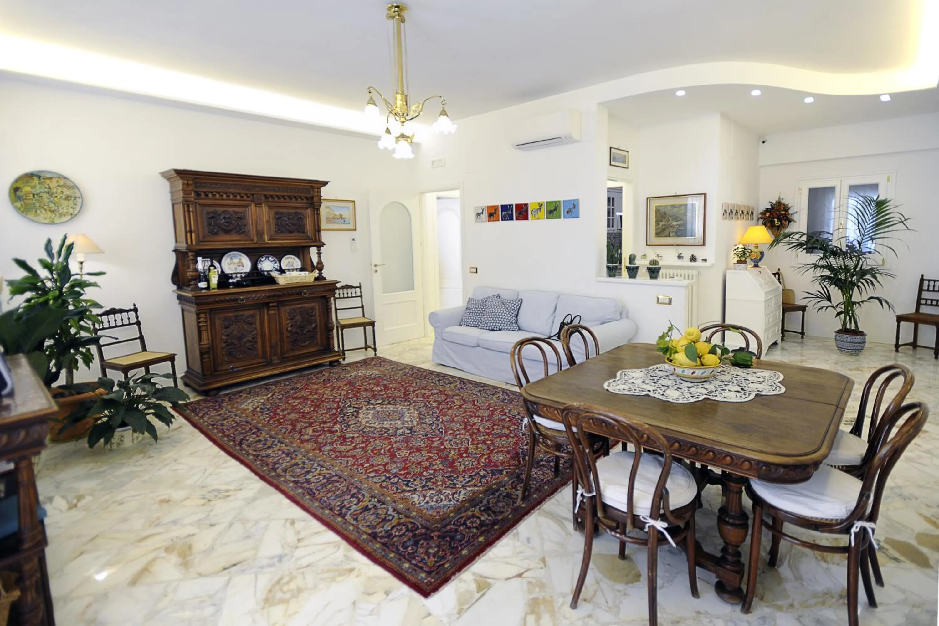Living room in La Kenzia Casa Vacanze