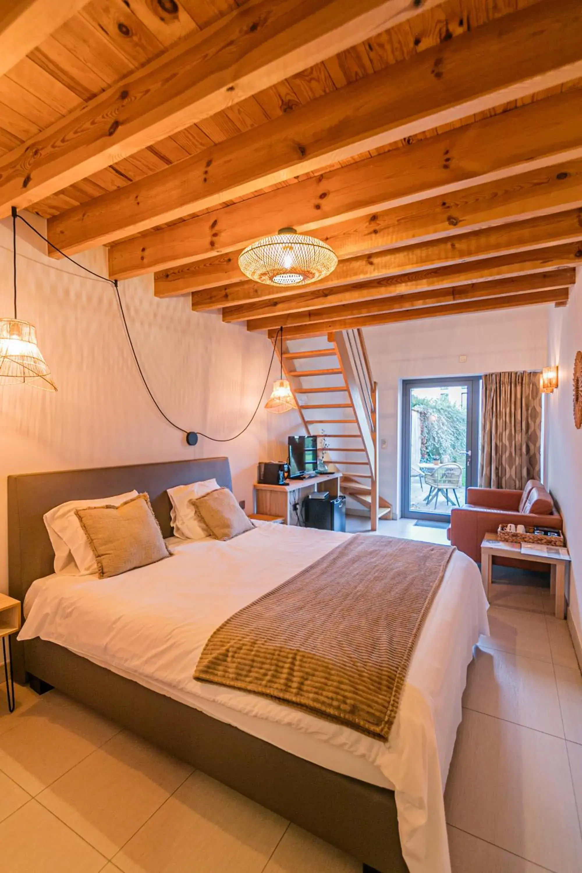 Deluxe Double Room - single occupancy in B&B Villa Curtricias Deluxe Double Room - single occupancy in B&B Villa Curtricias