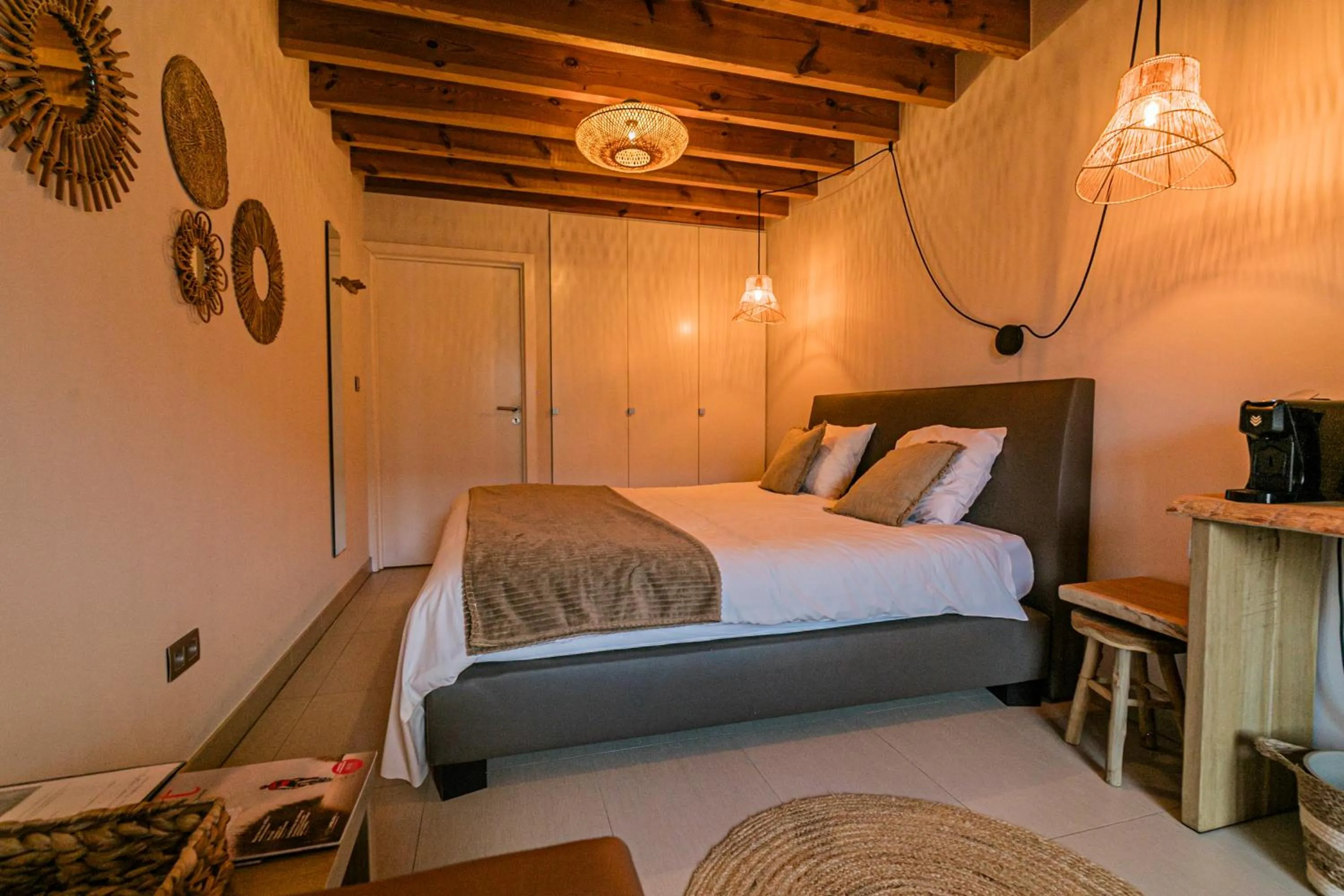 Bed in B&B Villa Curtricias