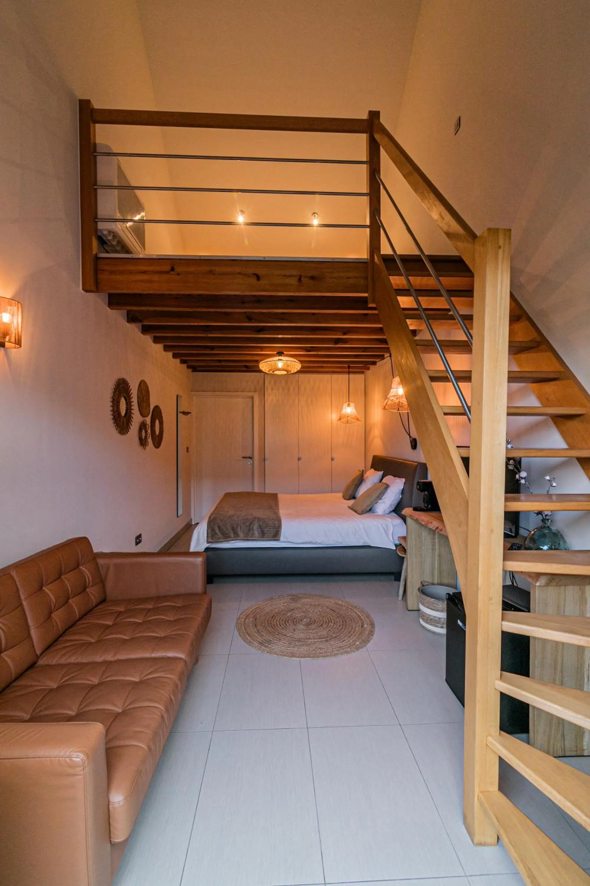 Bed in B&B Villa Curtricias