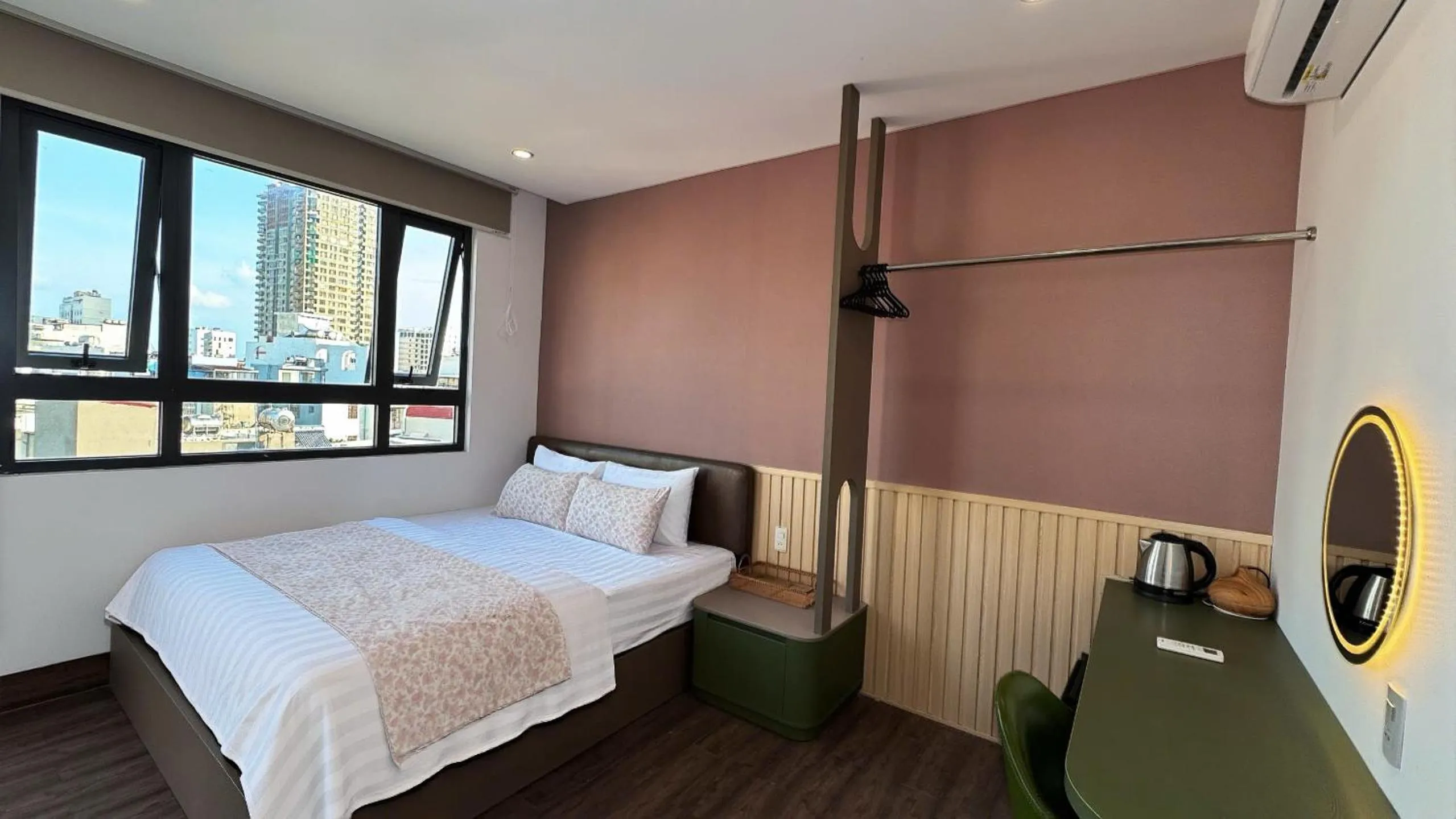 Bed in Nếp Apartment Hotel